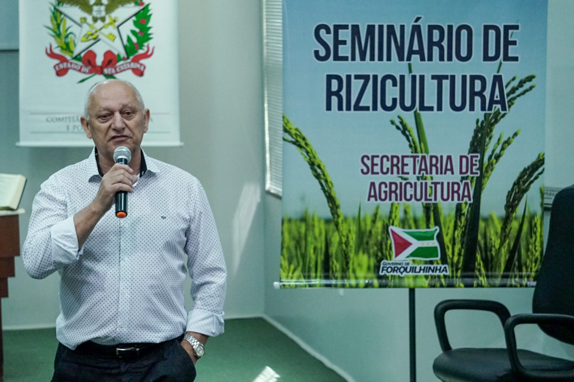 Dionísio Bressan Lemos, presidente da Copagro e vice-presidente da Brasil Rice