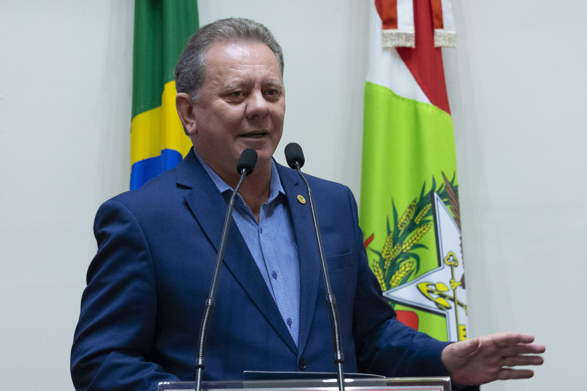 Joares Ponticelli, presidente da Fecam