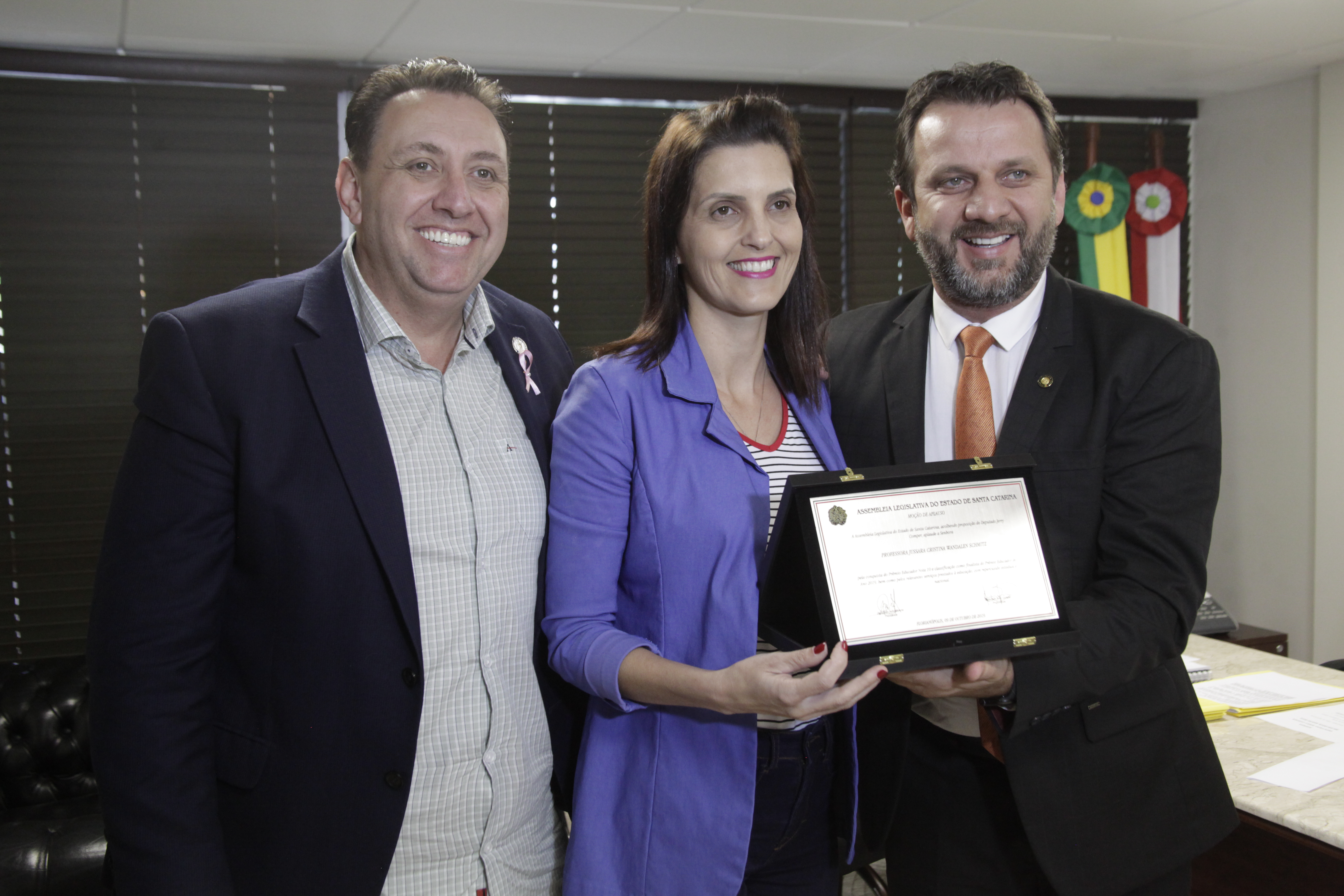moção Professora de Gaspar