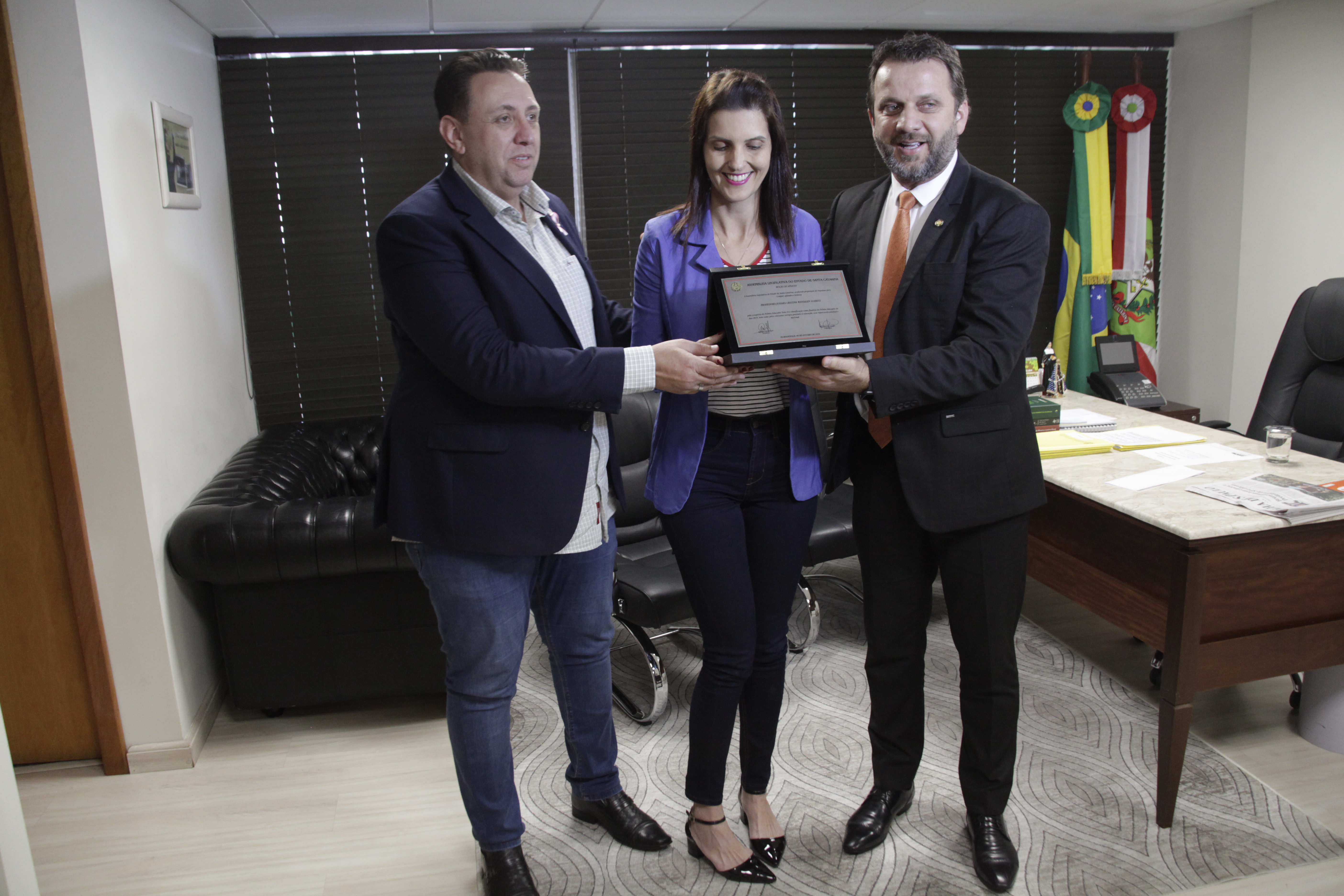 moção Professora de Gaspar
