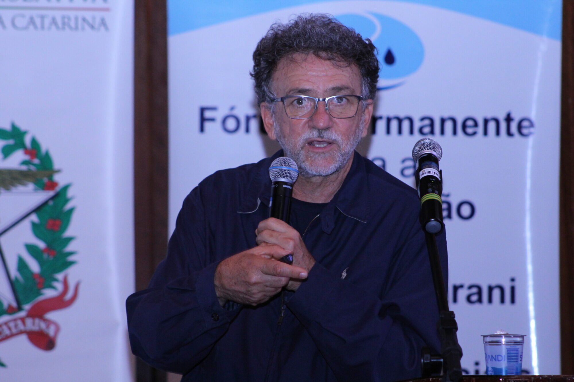 Márcio Andrade, pesquisador do Departamento de Geociências da UFSC