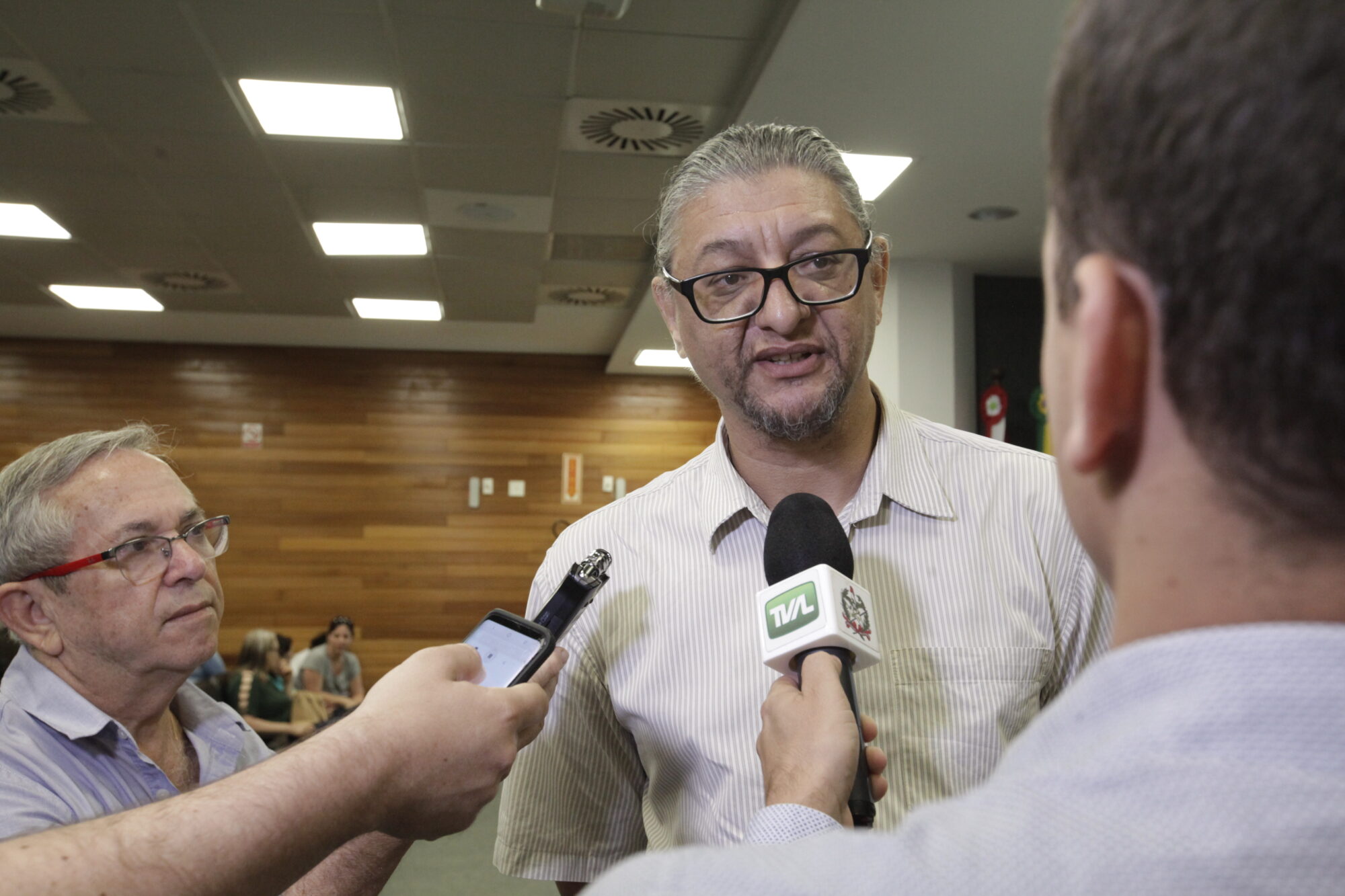 Coordenador do Sinte/SC, Luiz Carlos Vieira