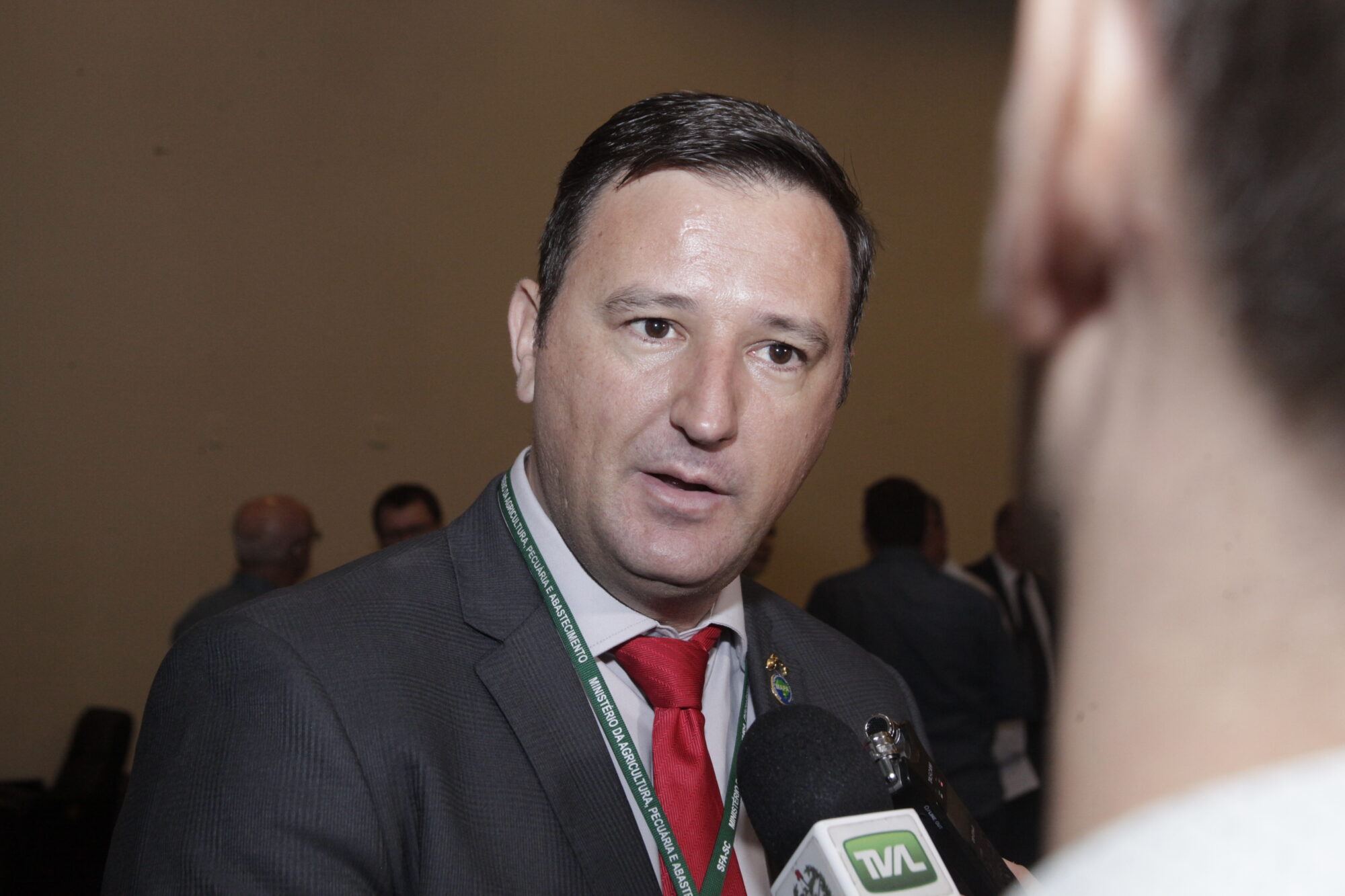 Chefe da Divisão de Aquicultura e Pesca, José Henrique Francisco dos Santos
