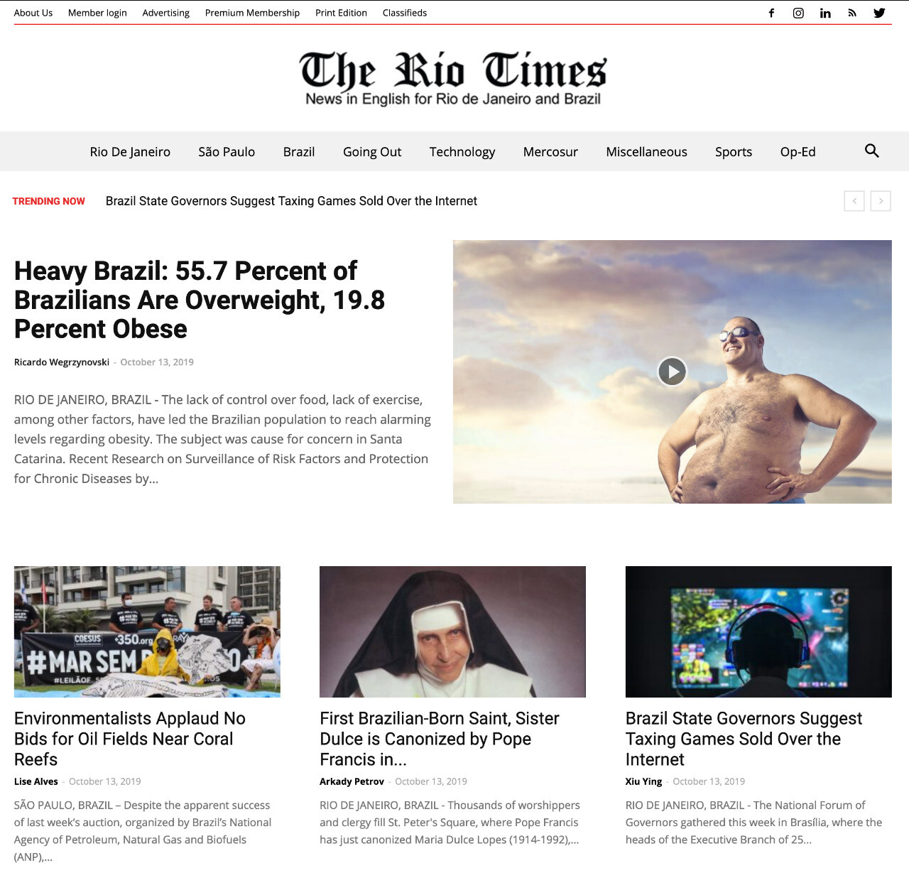 Reportagem foi ao ar neste fim de semana