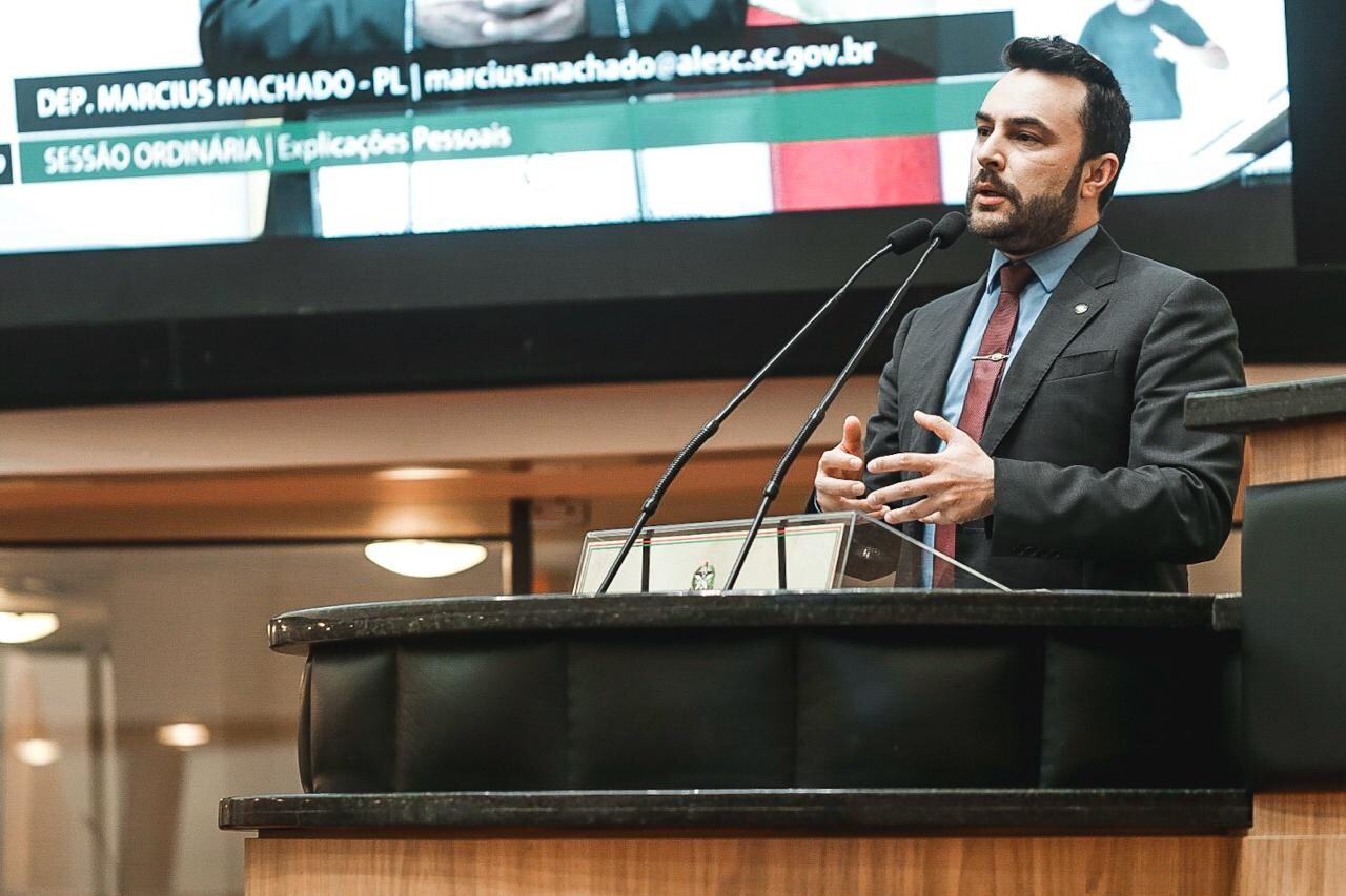 Deputado Marcius Machado. FOTO: Luca Gebara/Divulgação