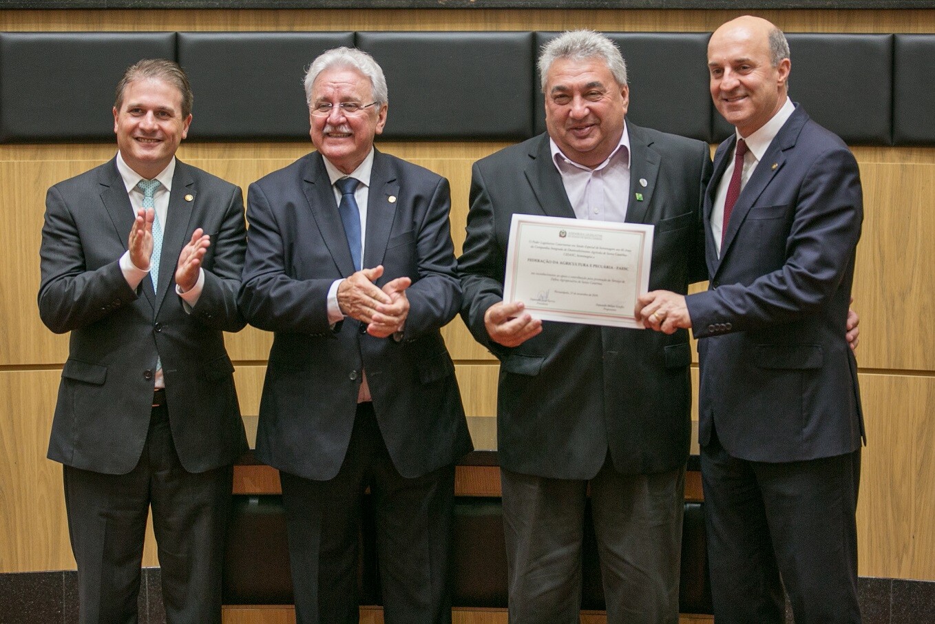 Enori Barbieri e parlamentares