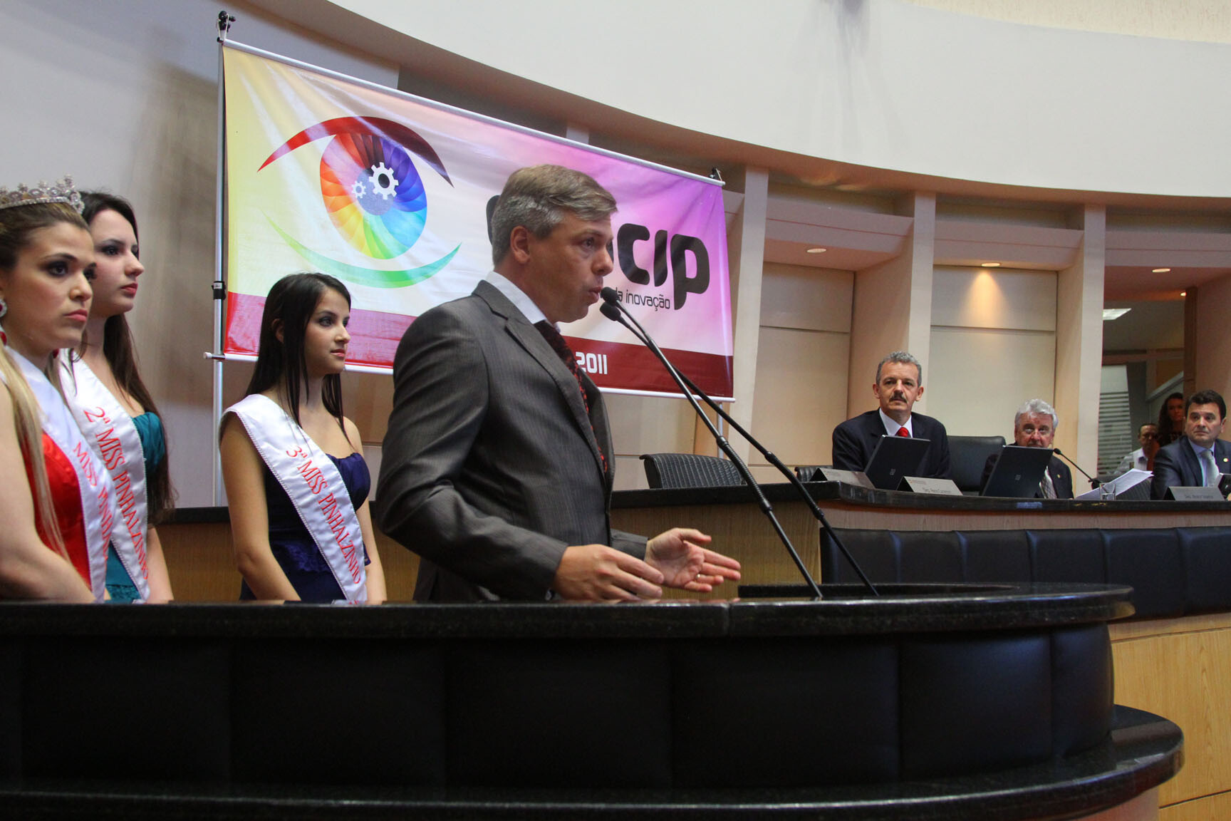 Efacip simboliza a evolução de Pinhalzinho na atitude de Fabiano da Luz