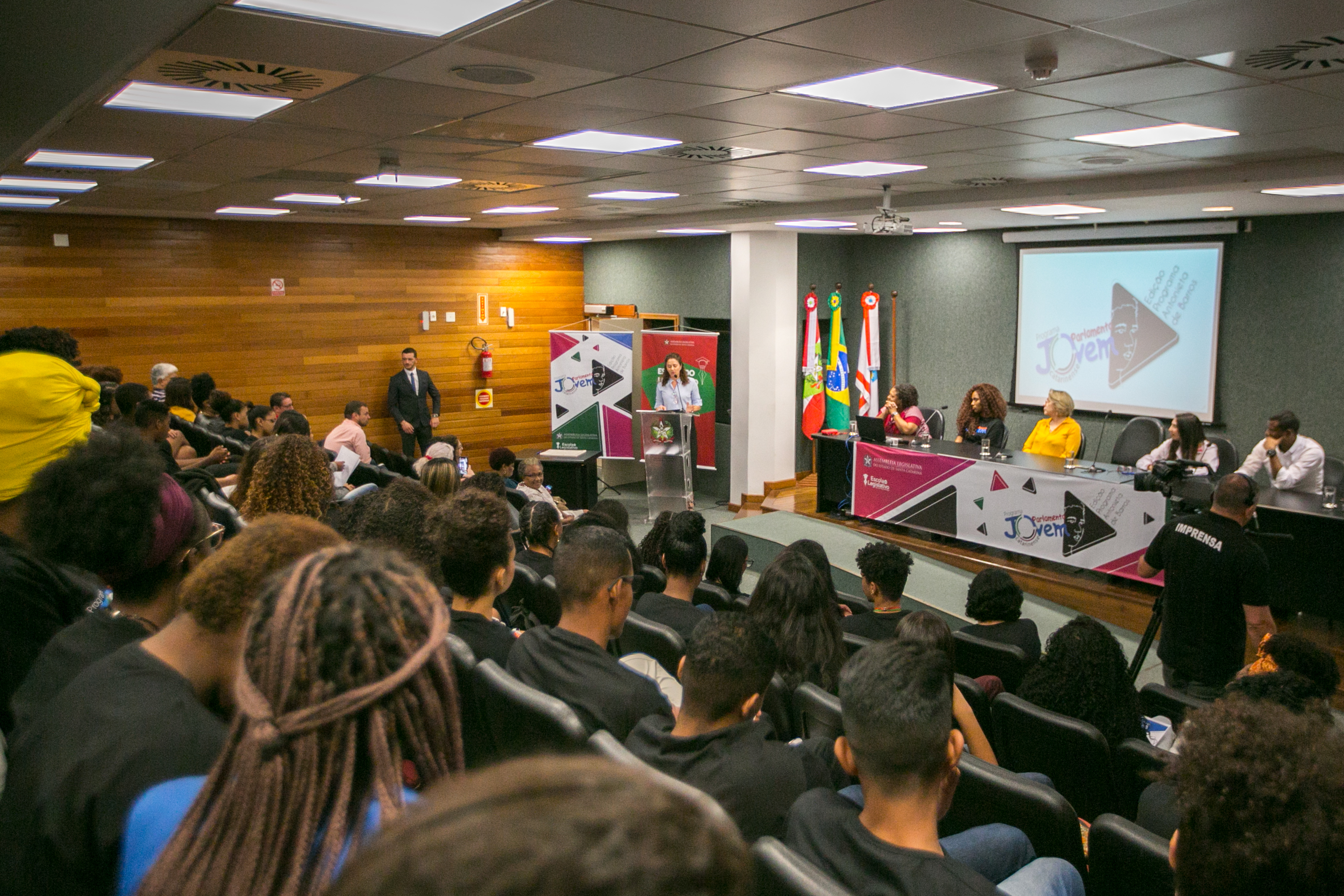 1ª Edição do Parlamento Jovem Catarinense do PAB