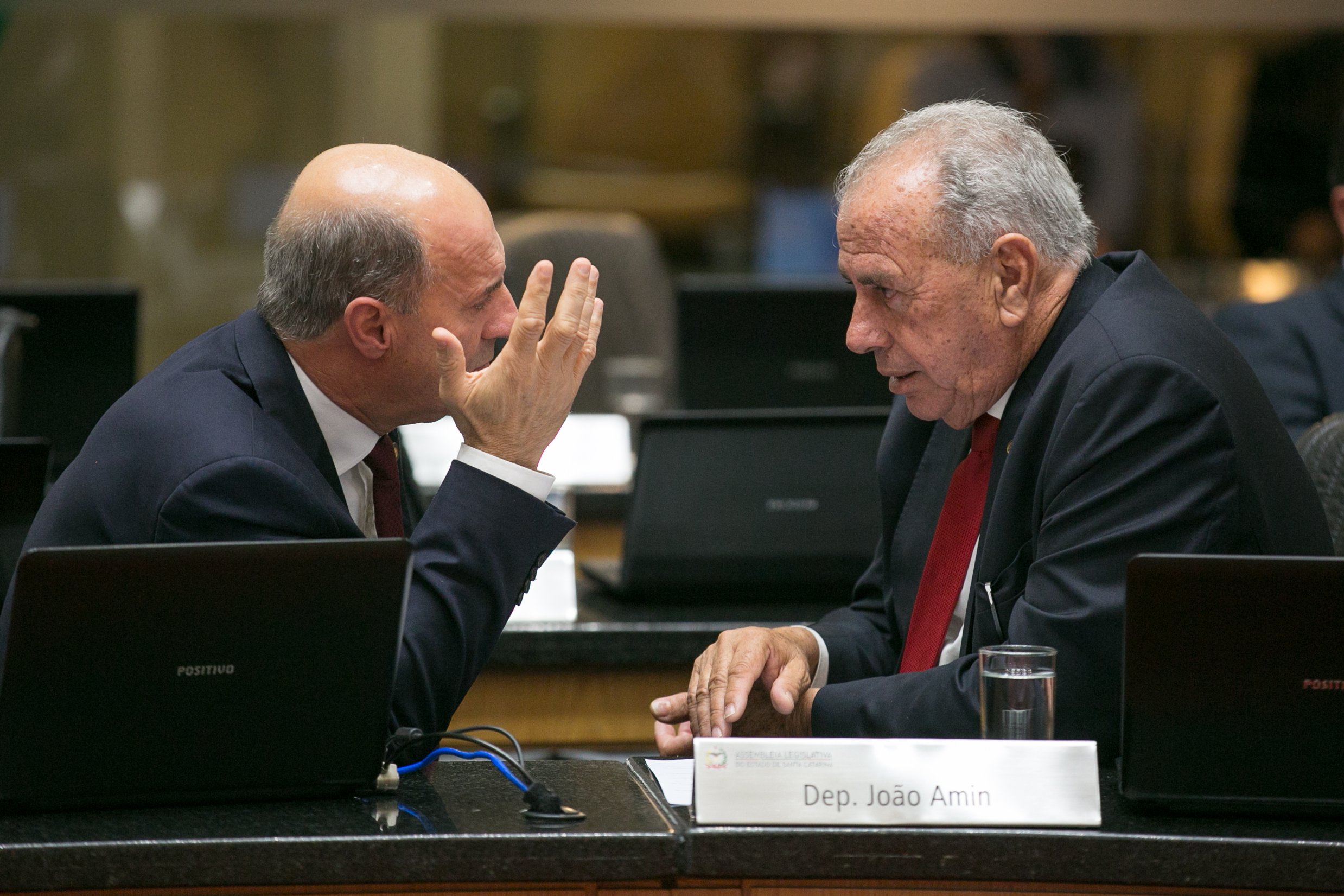Deputado José Milton Scheffer (PP) e 
Deputado Nazareno Martins (PSB)