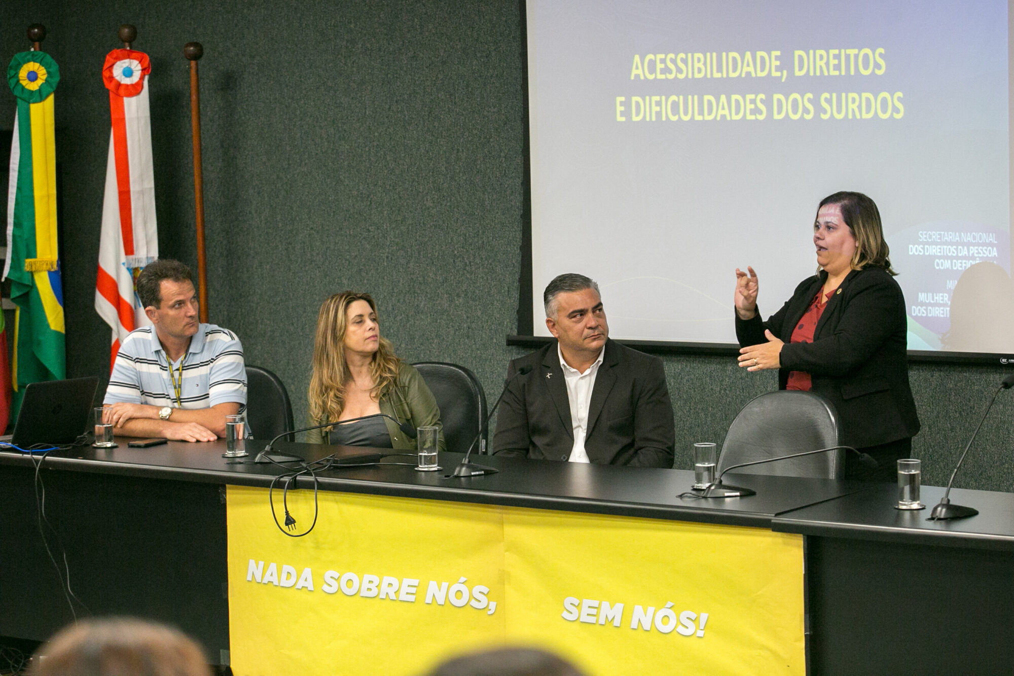 Encontro na Alesc discute direitos e acessibilidade dos surdos