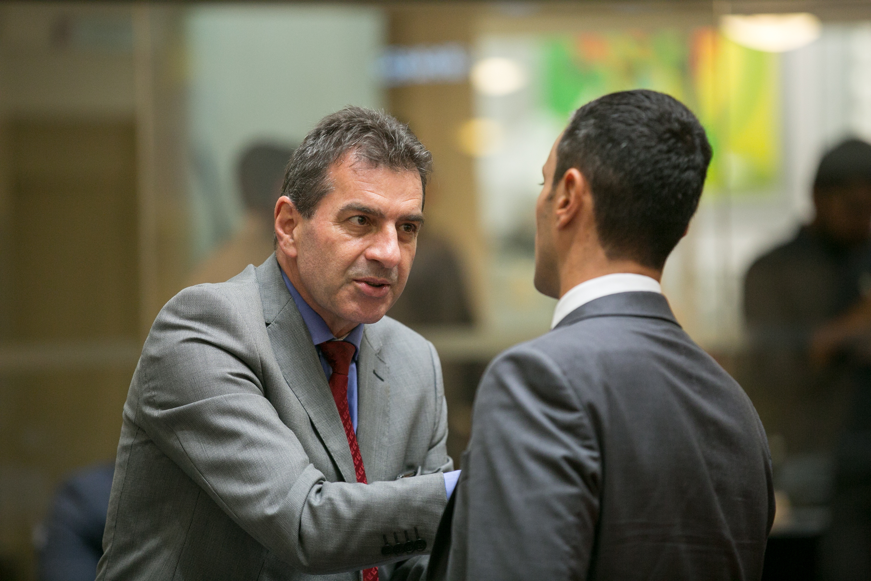 Deputado Valdir Cobalchini (MDB) e Deputado João Amin (PP)