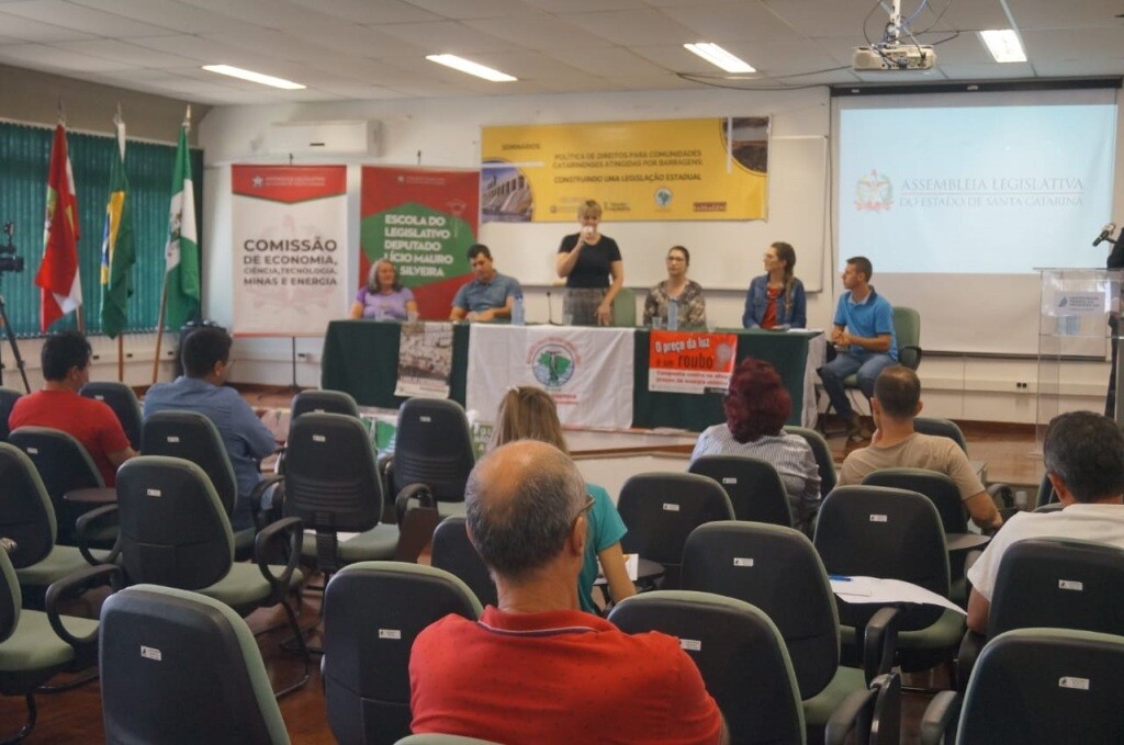 Seminário sobre política para barragens recebe propostas em Chapecó