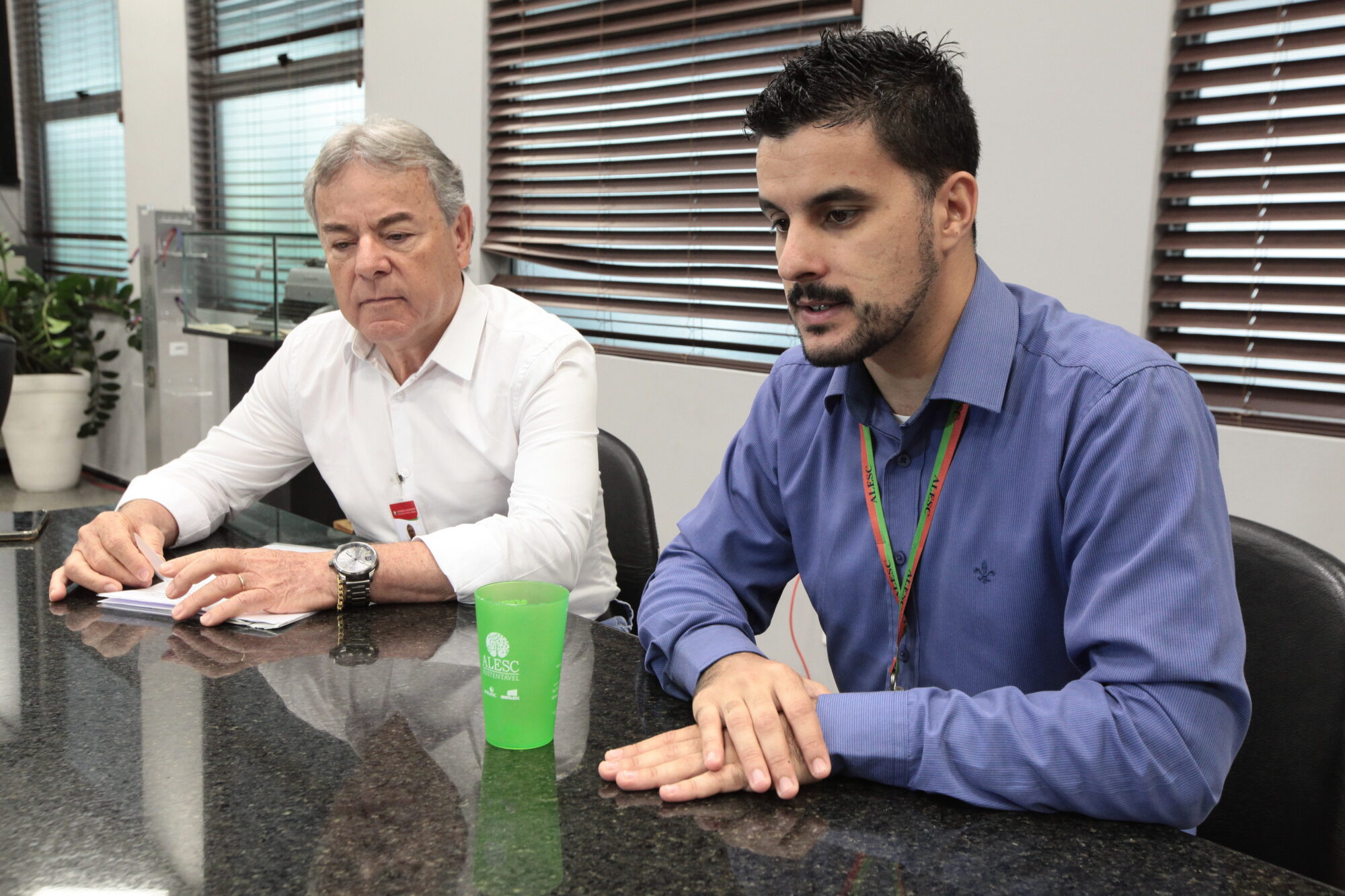 Alesc inicia estudos para implantar programa de captação de água da chuva