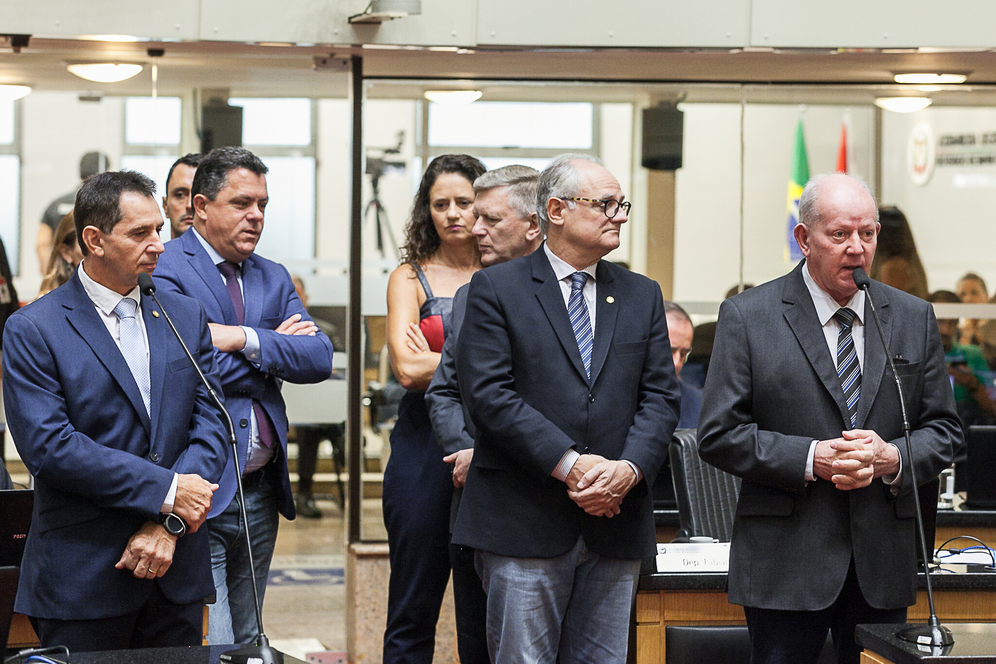 Parlamentares saúdam chegada de nova deputada