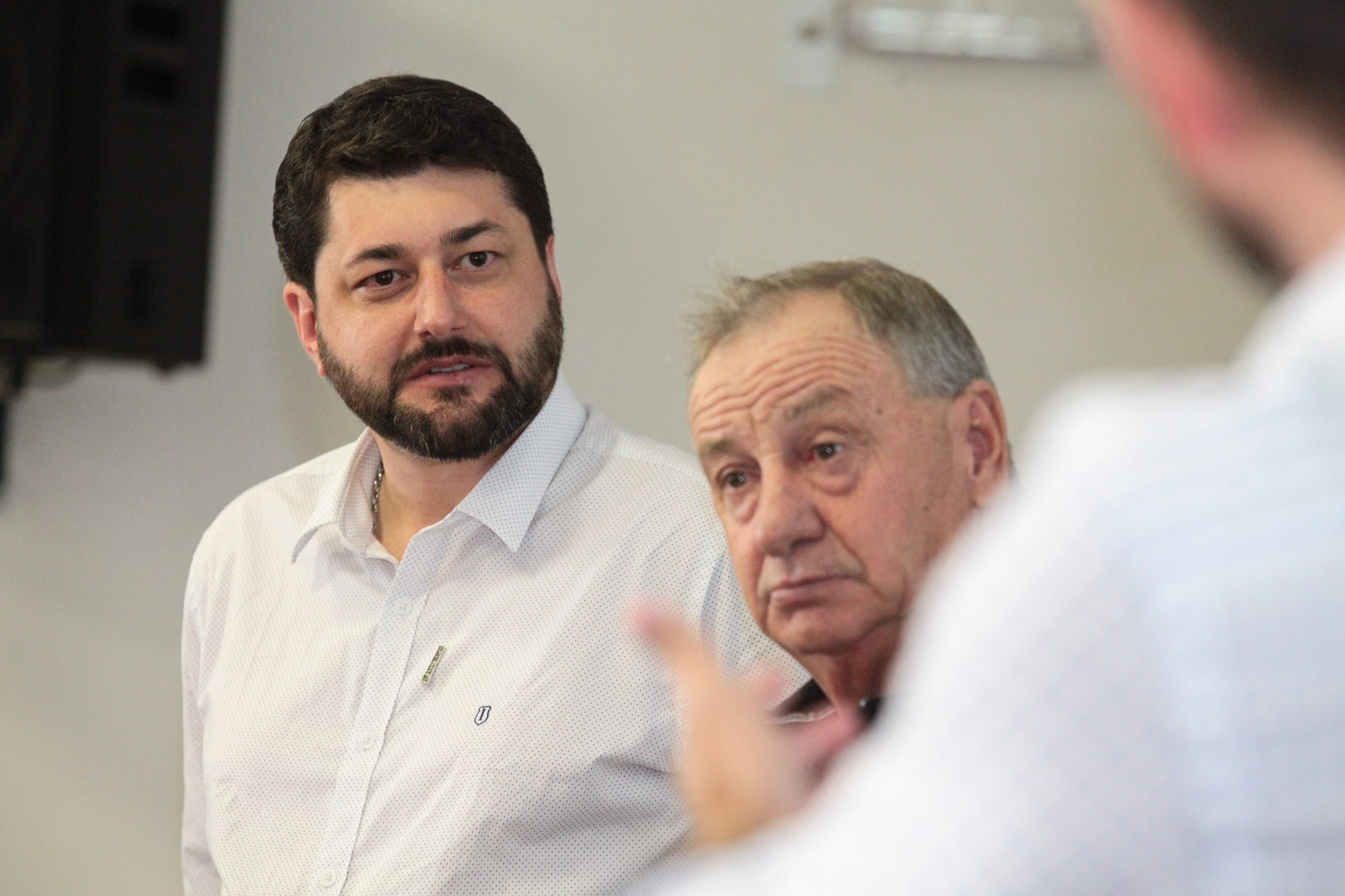 Dionísio Cerqueira - Palestras do Lixo Orgânico Zero no Oeste de SC - Reitor eleito da Udesc Marcos Baretta