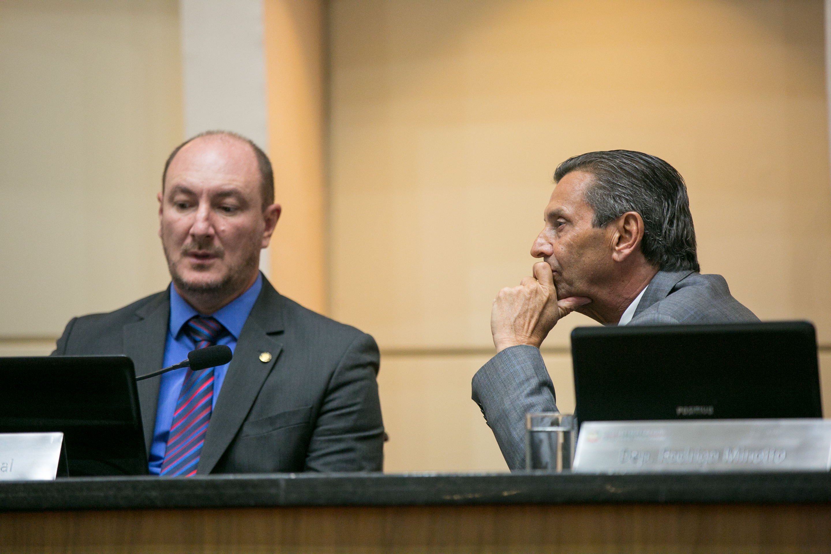 Deputado Mauro de Nadal (MDB) e Deputado Julio Garcia (PSD)