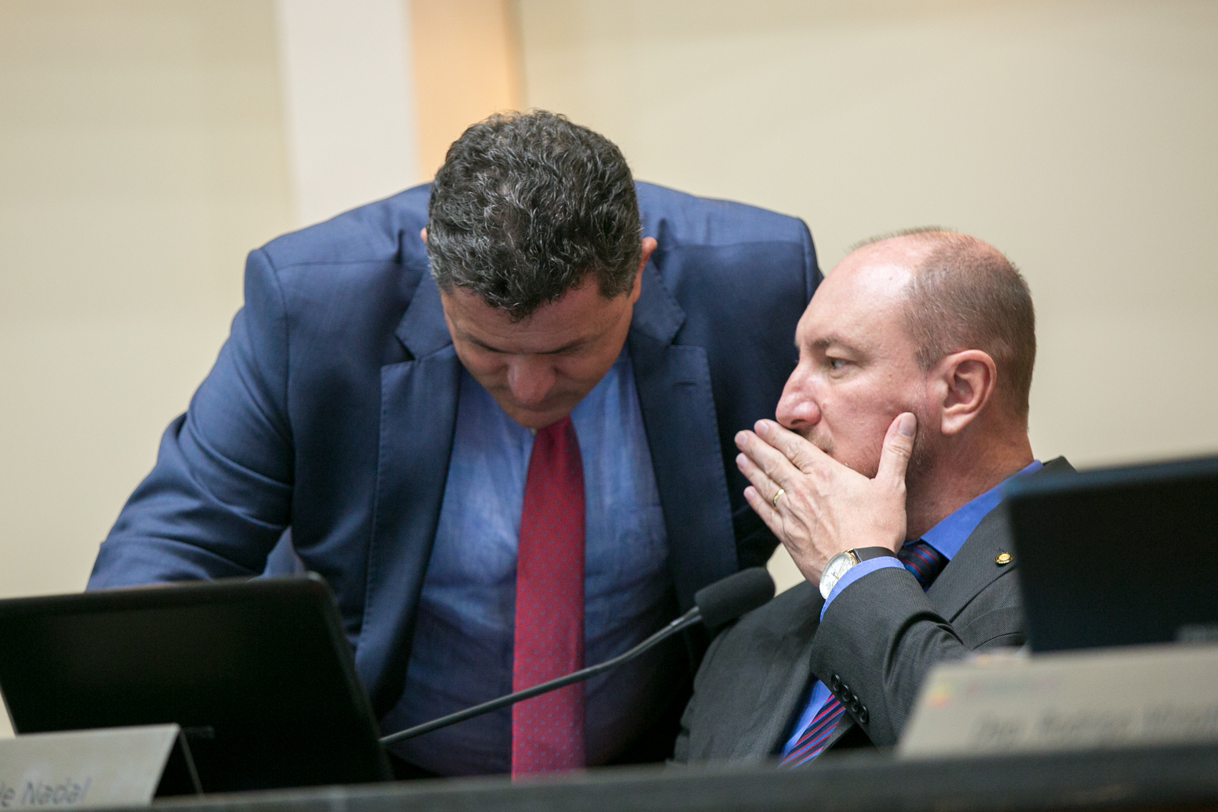 Deputado Ivan Naatz (PL) e Deputado Mauro de Nadal (MDB)