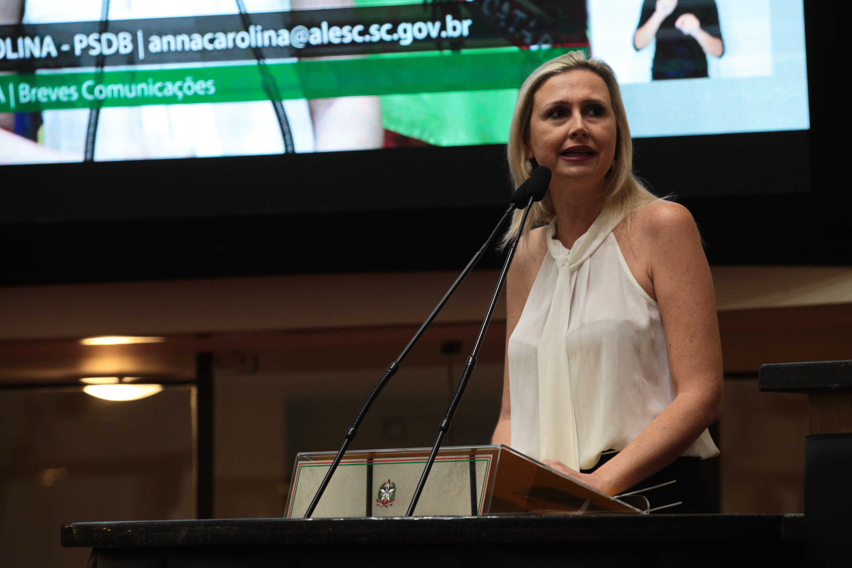 Sessão Plenária em 12/02/2020 - Deputadan Anna Carolina (PSDB)