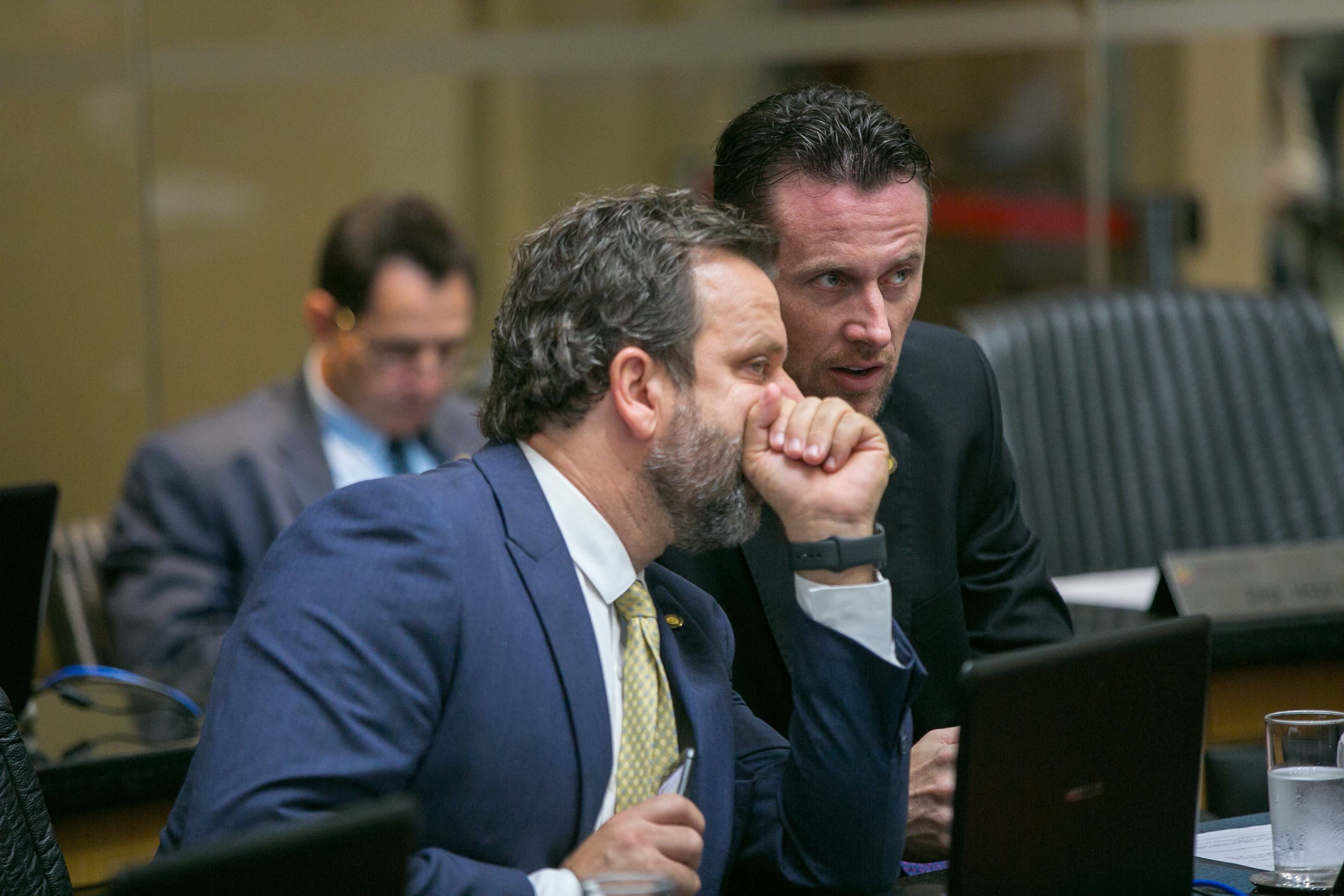 Deputado Jerry Comper (MDB) e Deputado Fernando Krelling (MDB)