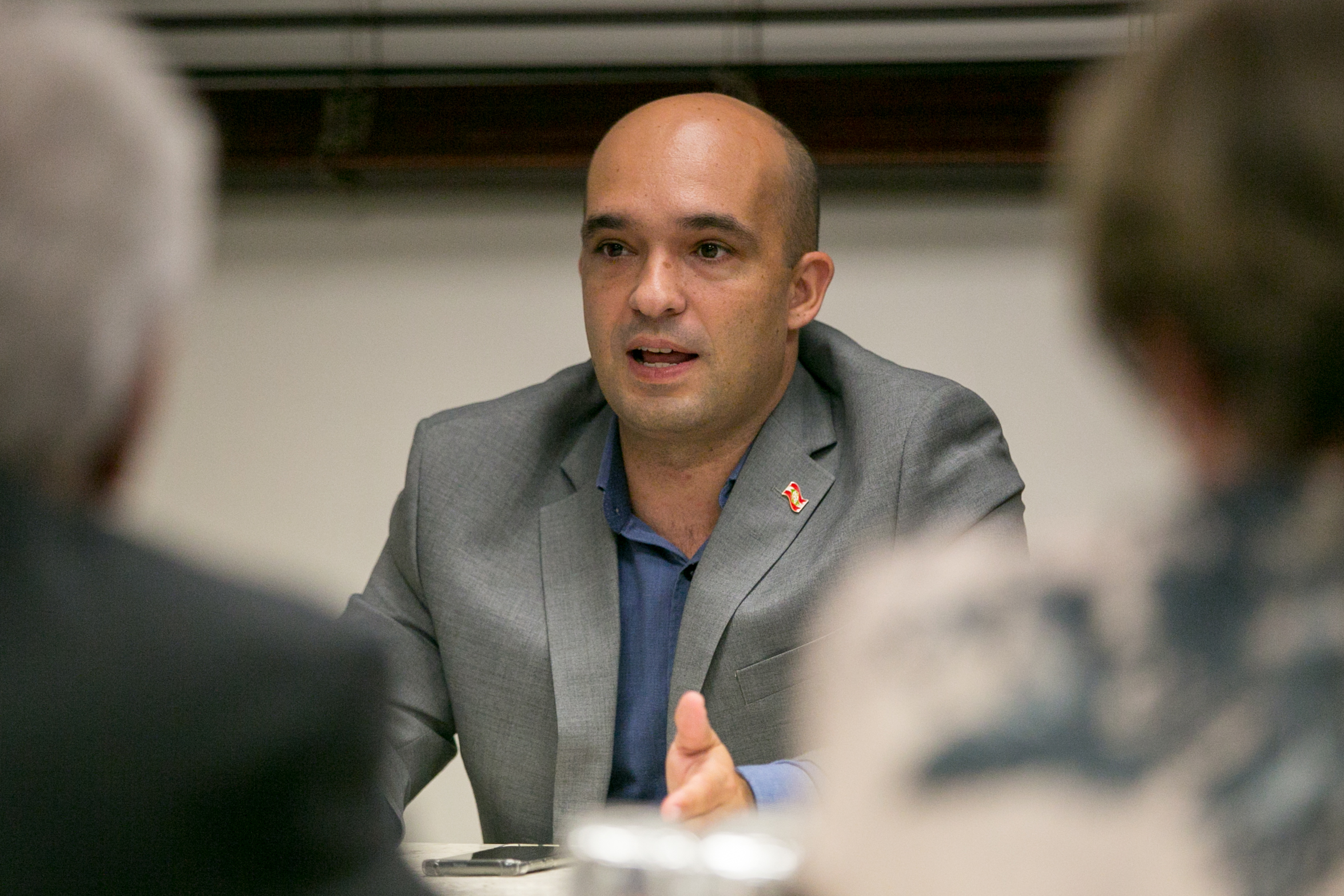 Secretário de Estado da Infraestrutura e Mobilidade Tiago Vieira
