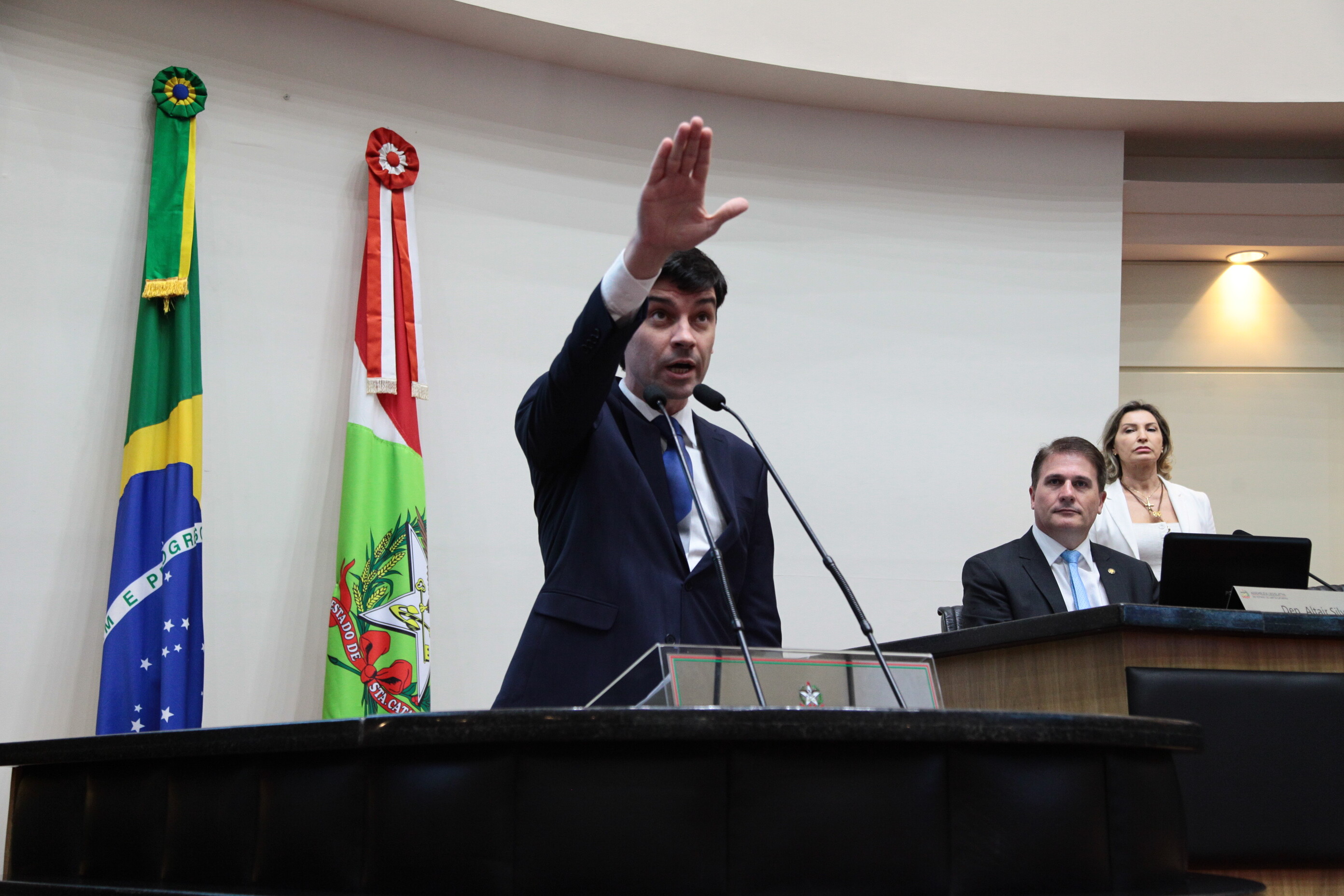Ulisses Gabriel assume o mandato de deputado estadual