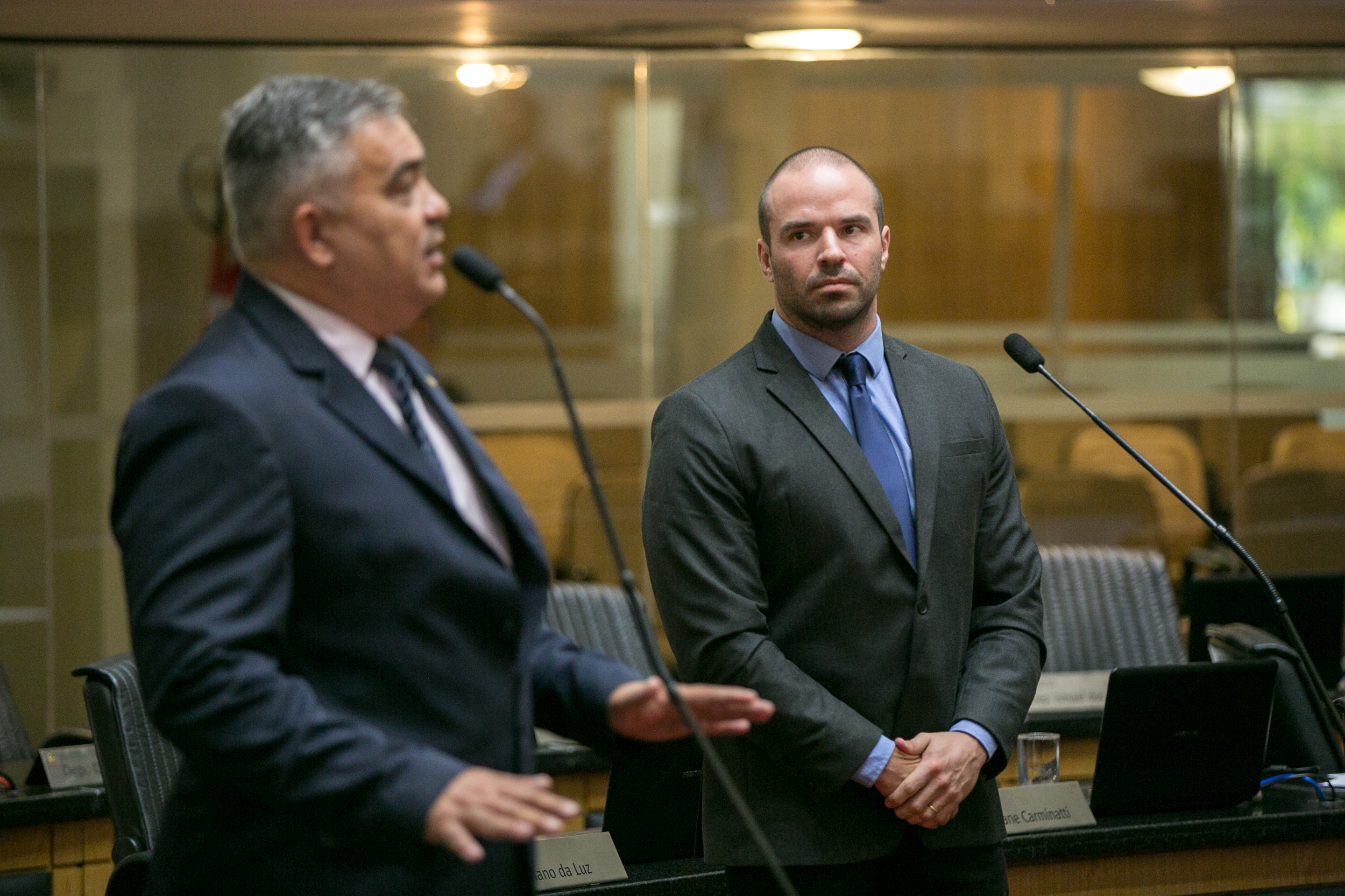 Deputado Sargento Lima (PSL) e Deputado Jessé Lopes (PSL)