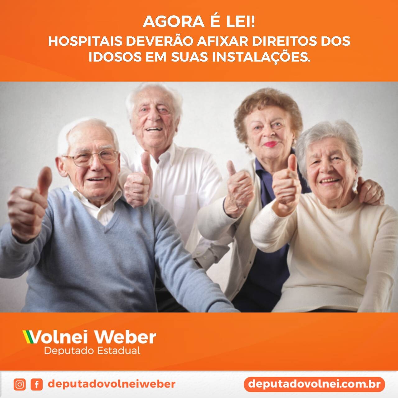 Agora é lei: Hospitais terão que ter os direitos dos idosos afixados em suas instalações