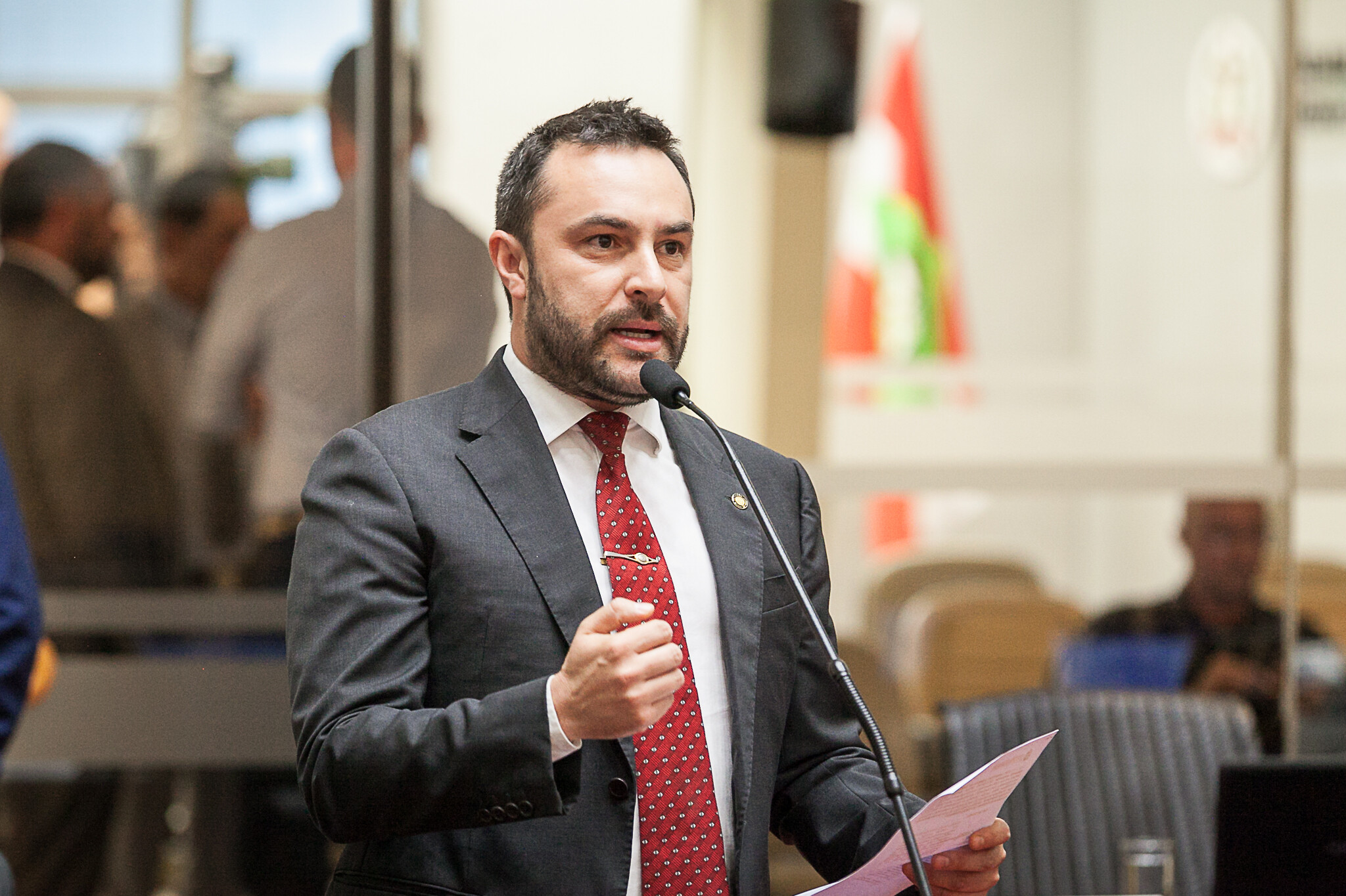 Marcius Machado reivindica conclusão do HTR, em Lages