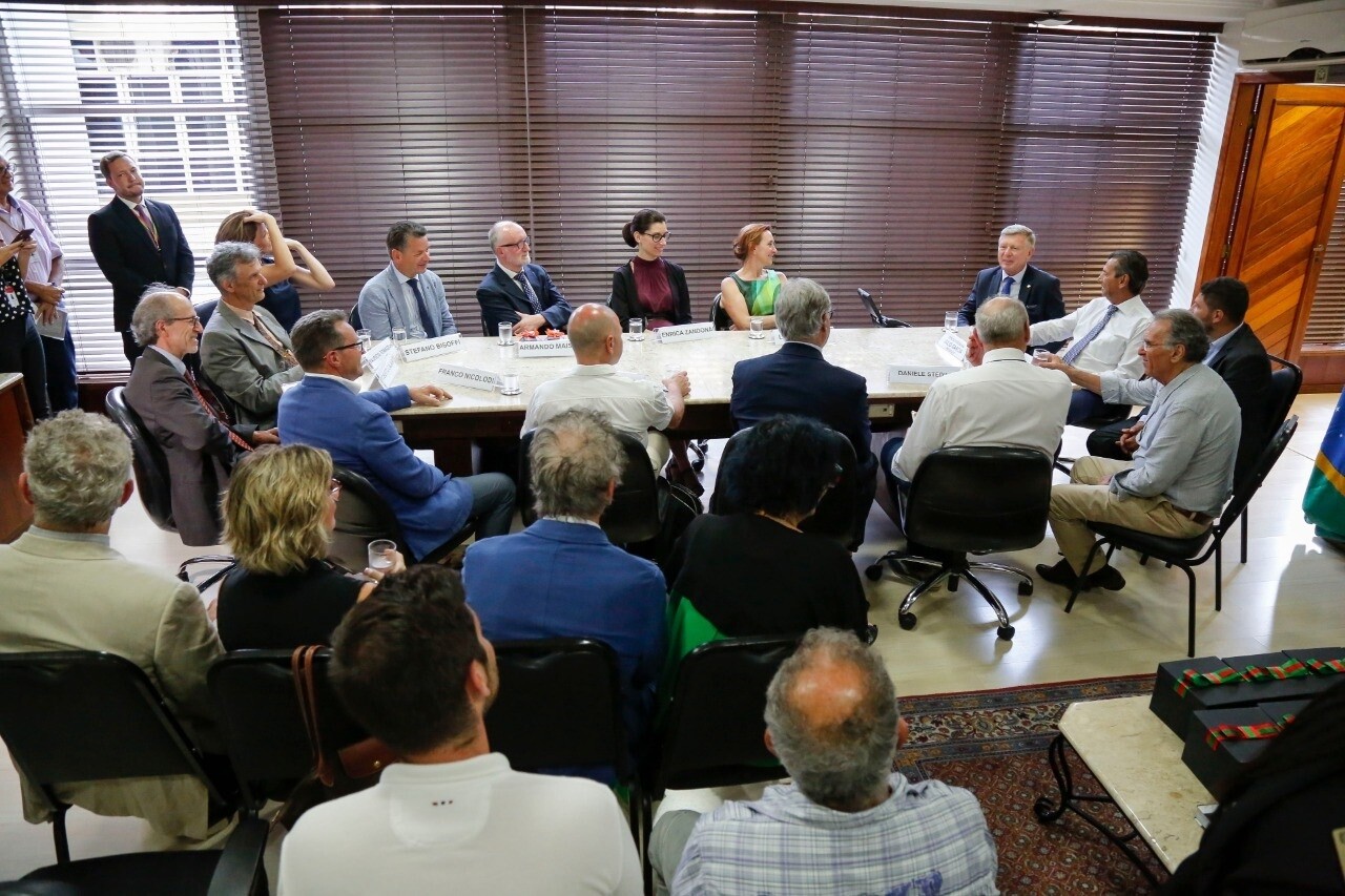 Comitiva propõe intercâmbios entre Santa Catarina e a região de Trento