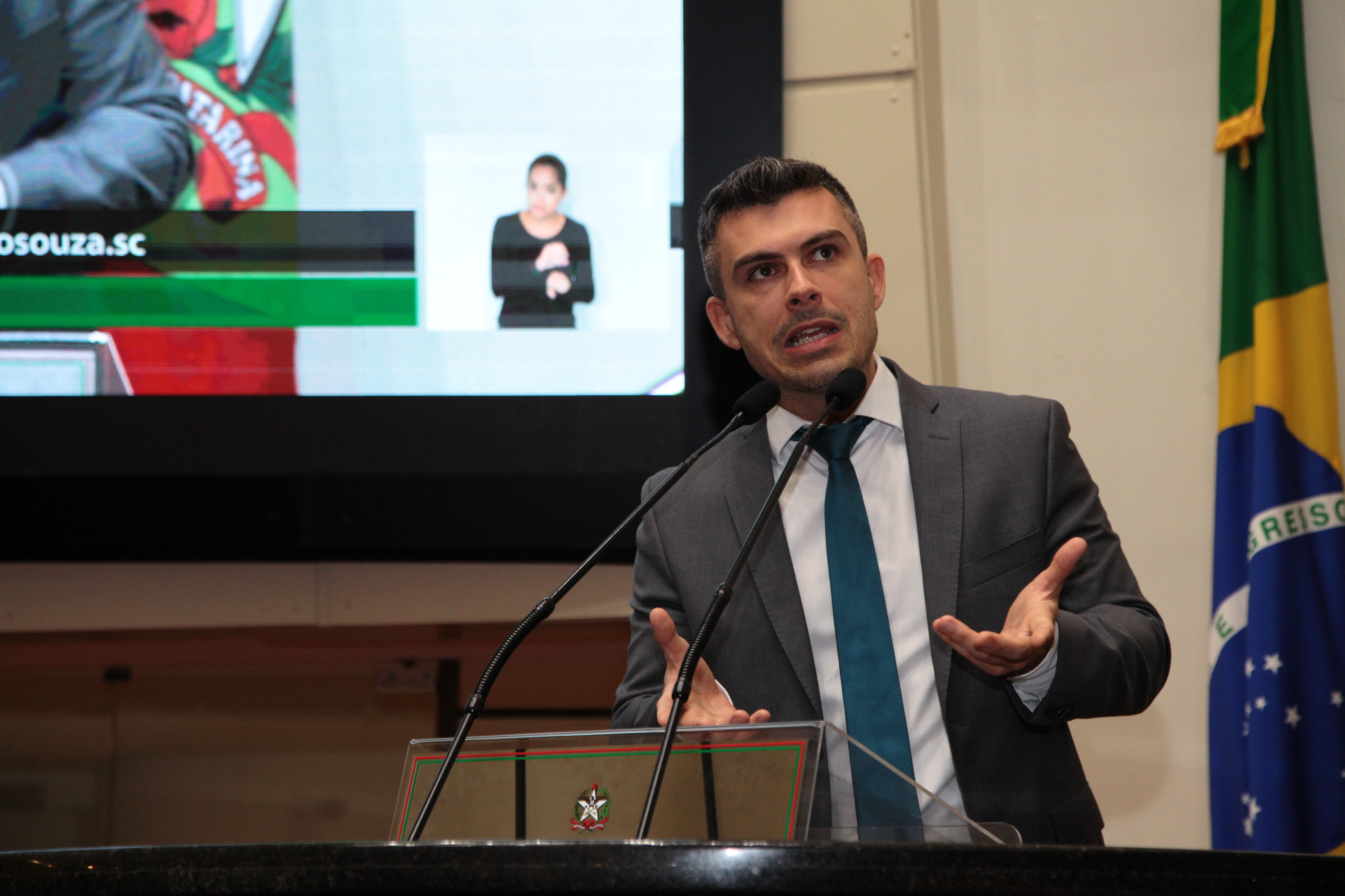 Sessão Ordinária - Deputado Bruno Souza (PSB)