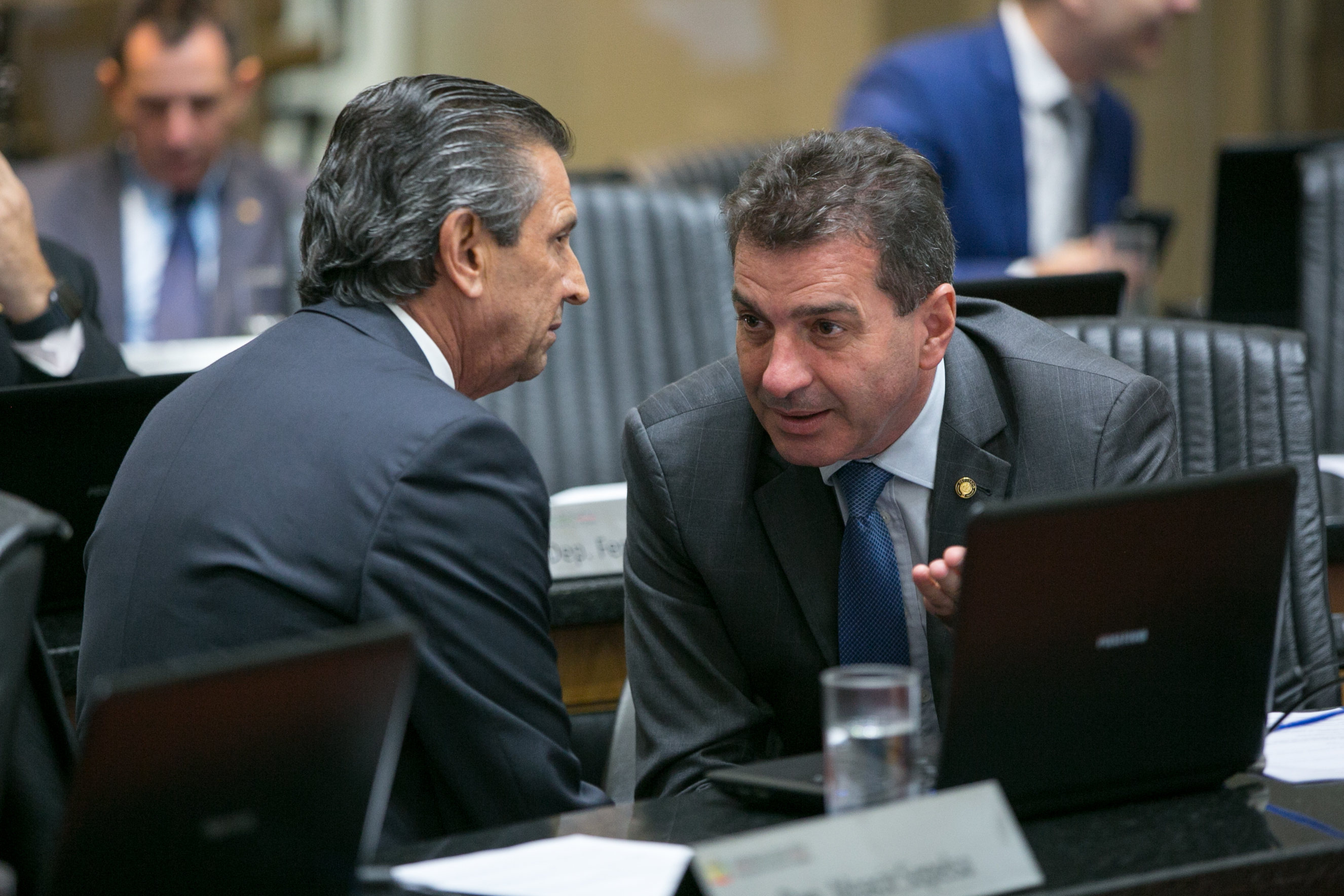 Deputado Julio Garcia (PSD) e Deputado Valdir Cobalchini (MDB)