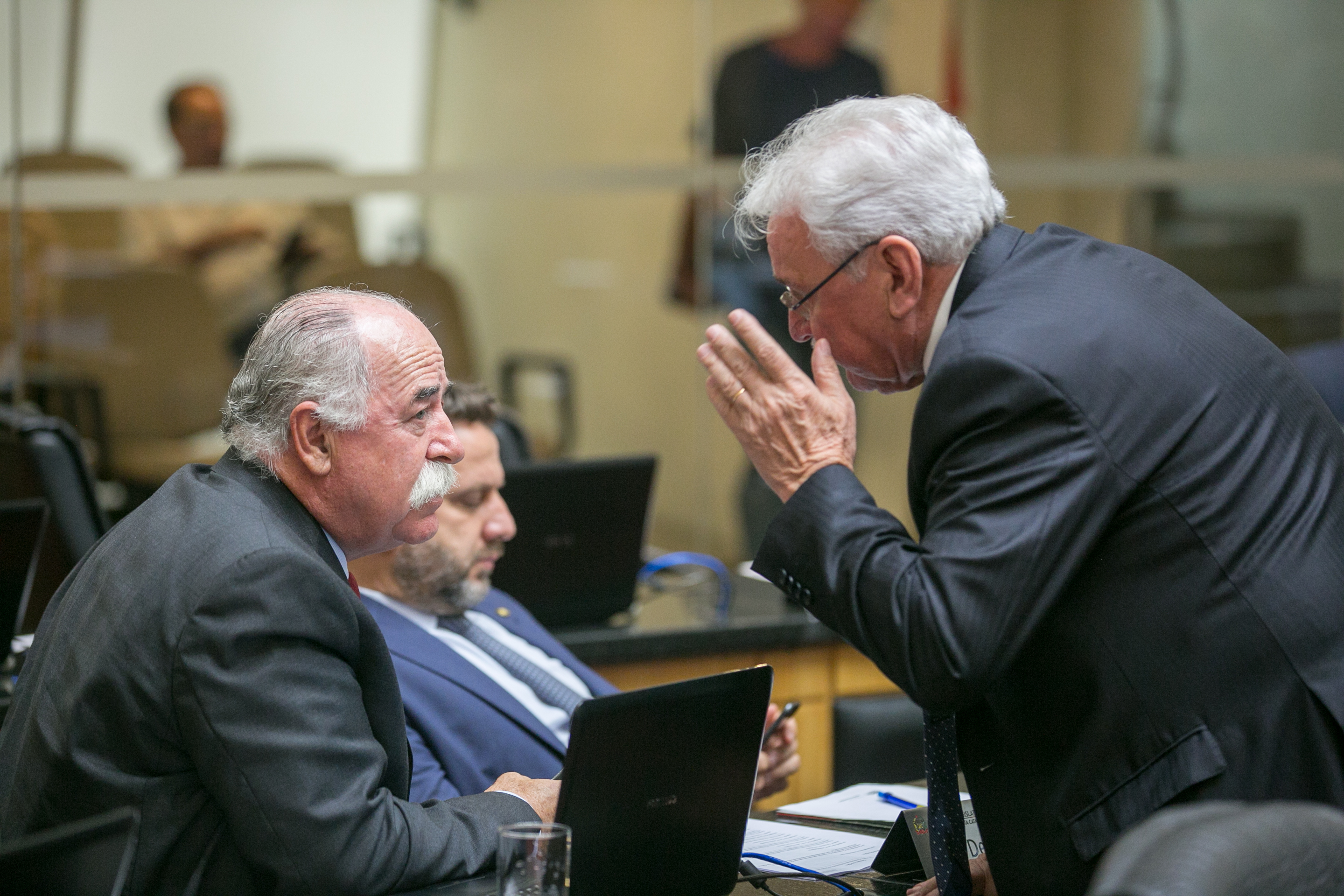 Deputado Romildo Titon (MDB) e Deputado Moacir Sopelsa (MDB)