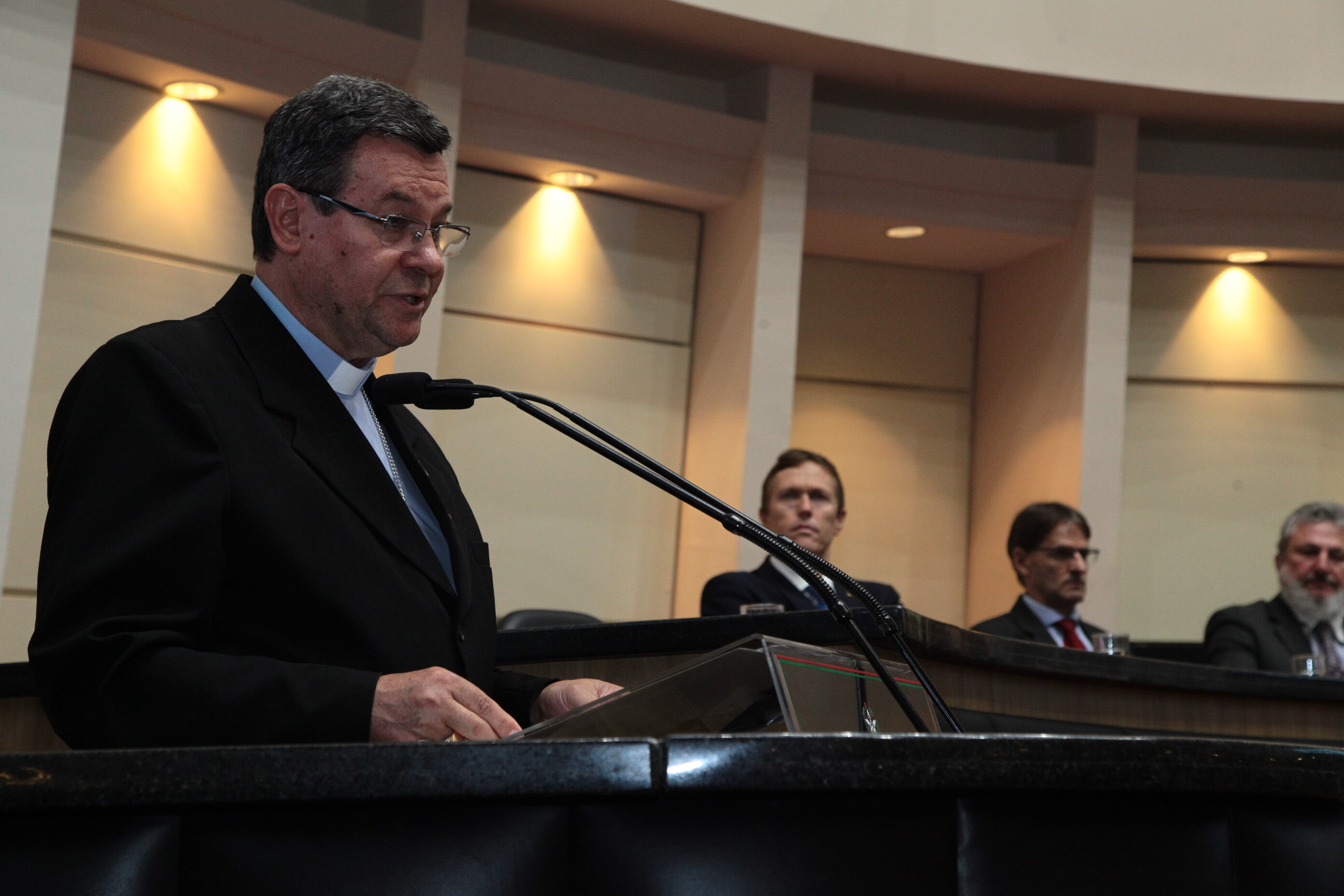 Dom Severino Clasen, bispo da Diocese de Caçador e presidente da Regional Sul 4 da CNBB.