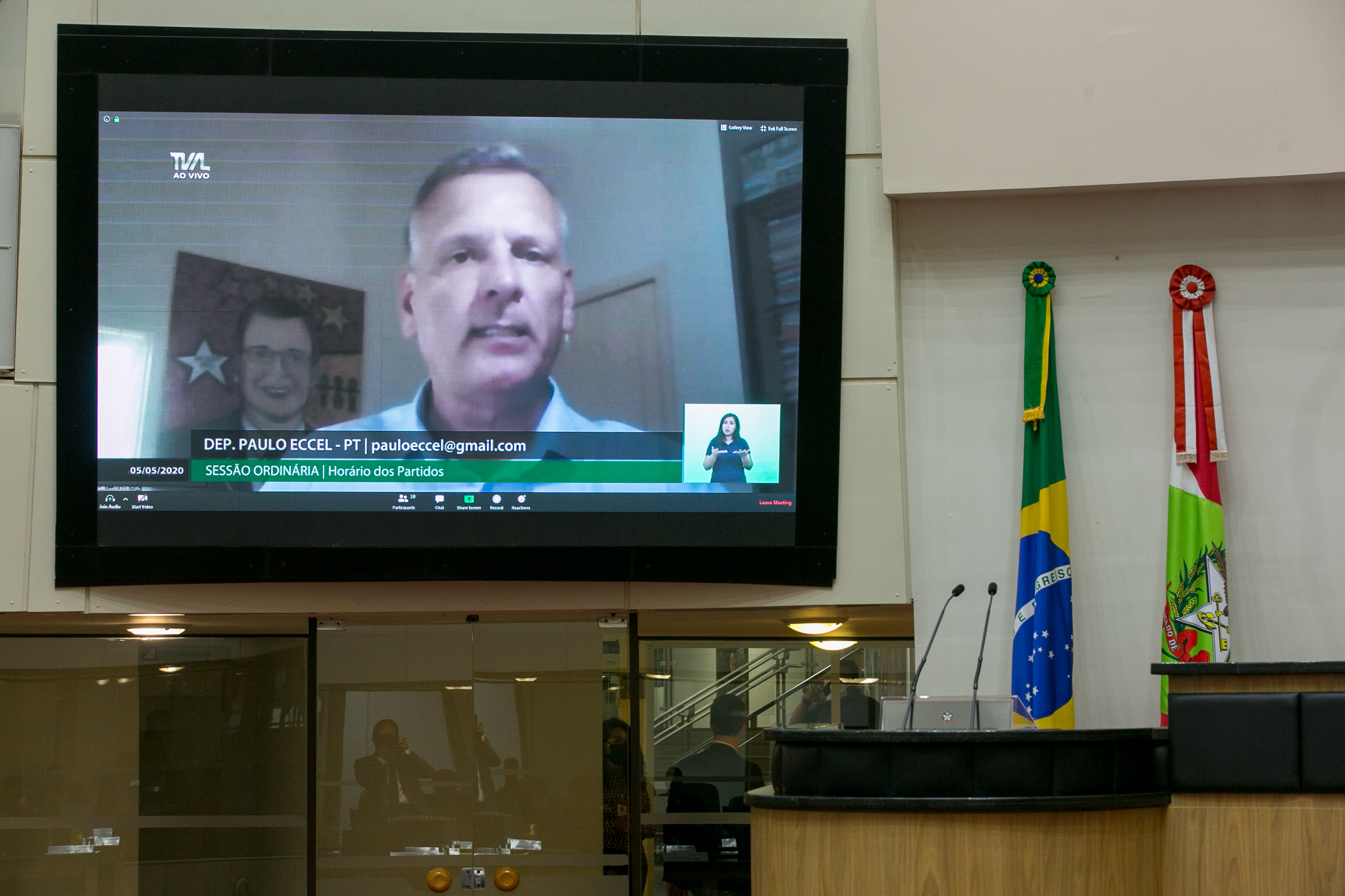 Deputado Paulo Eccel (PT)