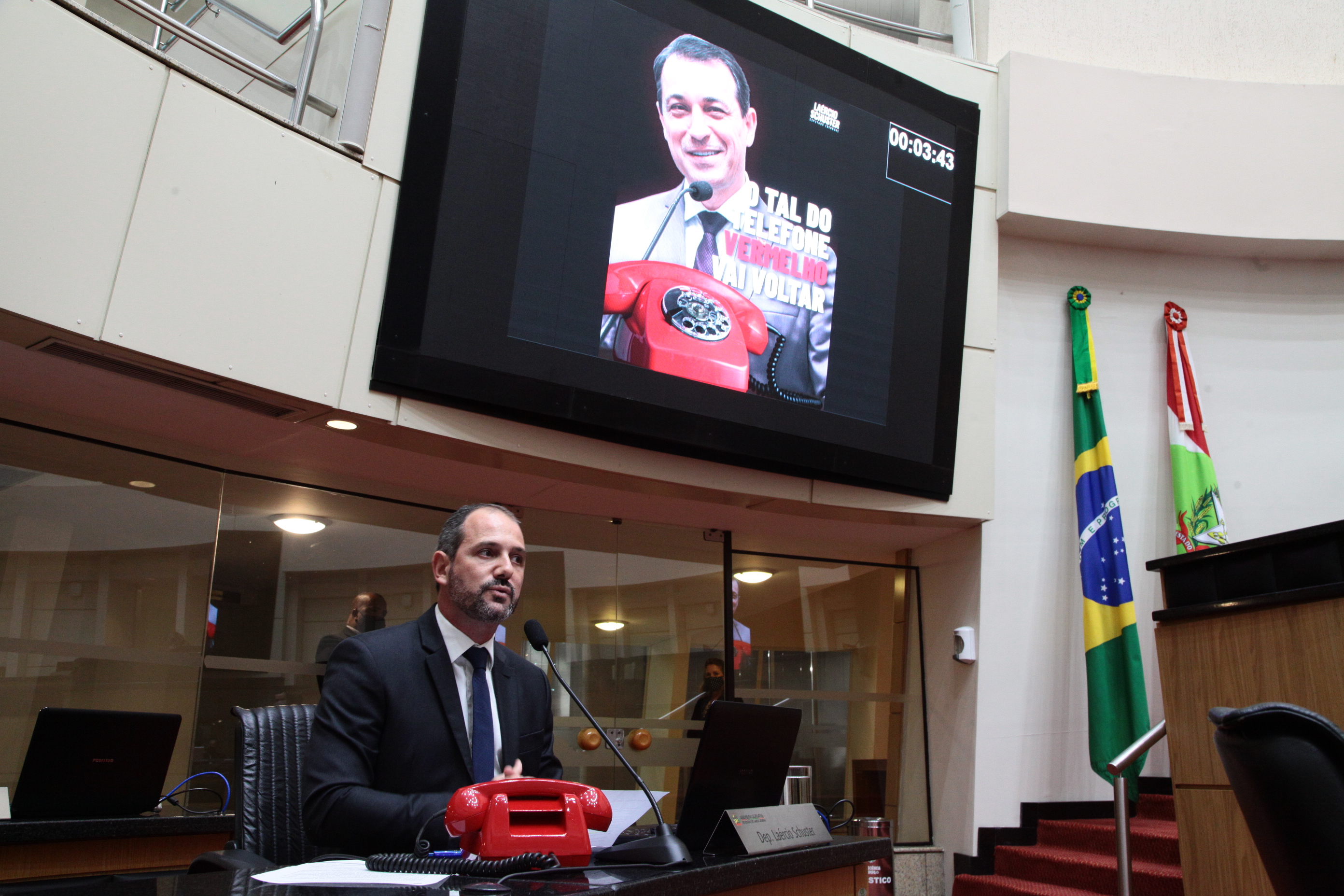 Sessão Plenária - Deputado Laércio Shuster (PSB)