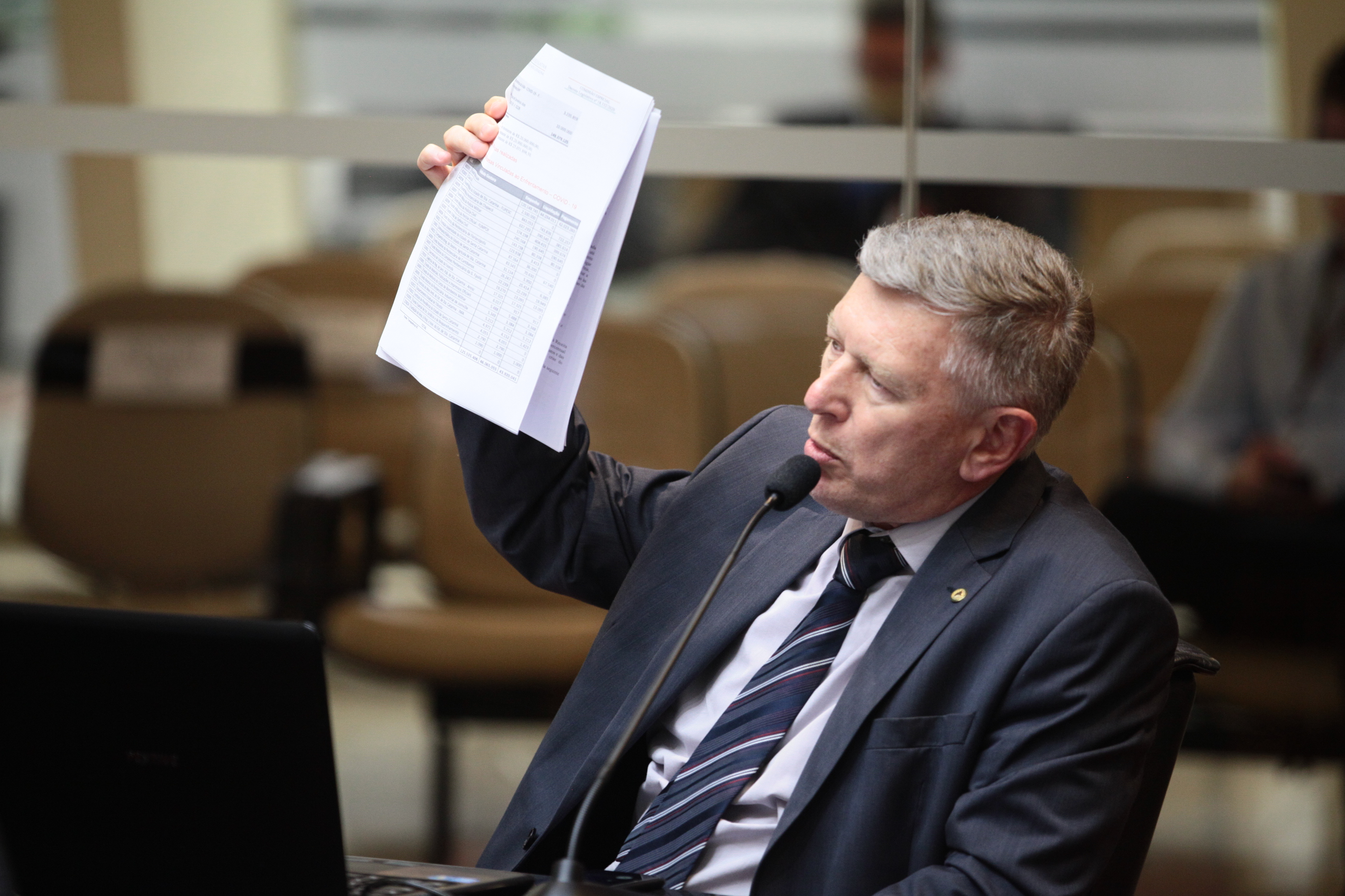 Sessão Plenária - Deputado Milton Hobus (PSD)