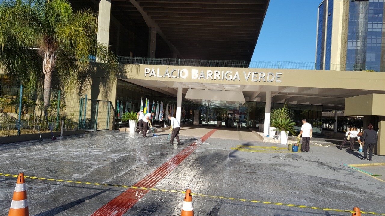Assembleia conclui trabalho de sanitização de suas dependências