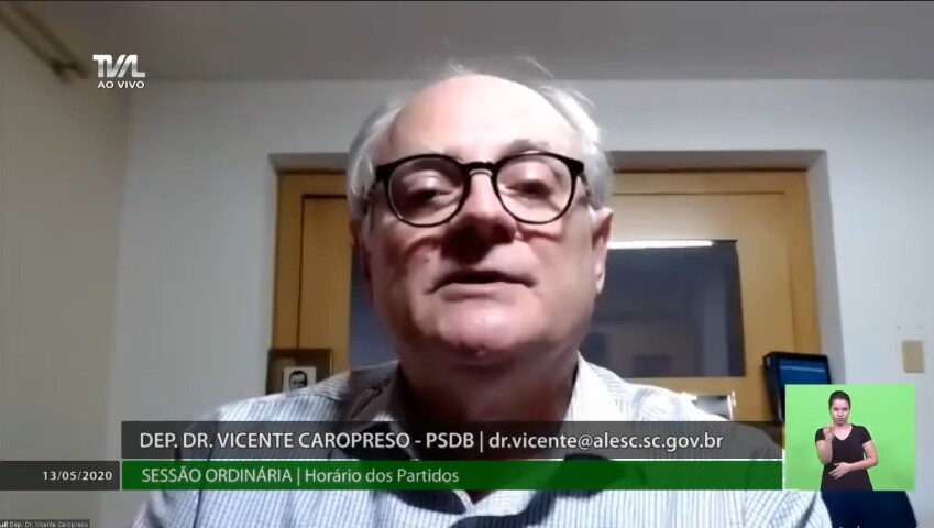 Covid-19: Alesc aprova moção para testes em massa na população