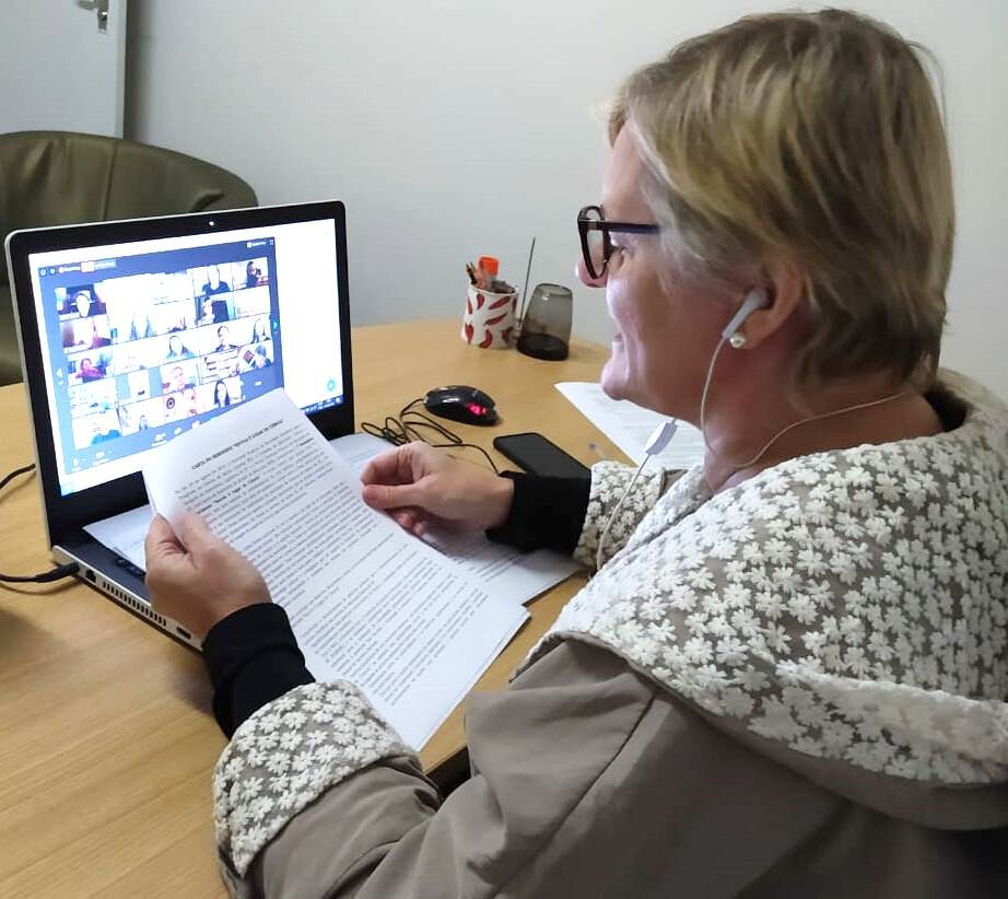 Luciane participa da Marcha pela Ciência no Brasil