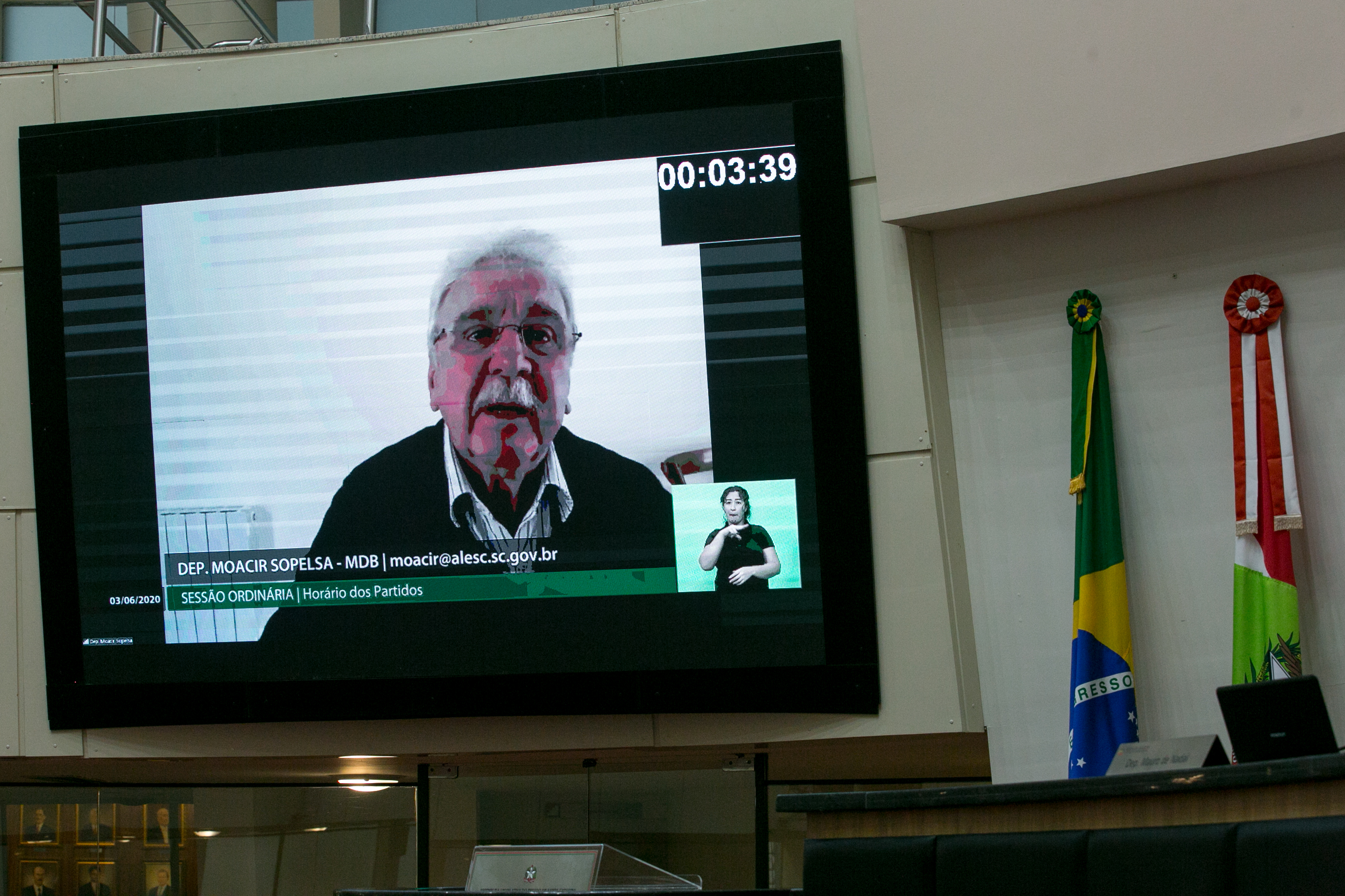 Deputado Moacir Sopelsa (MDB)