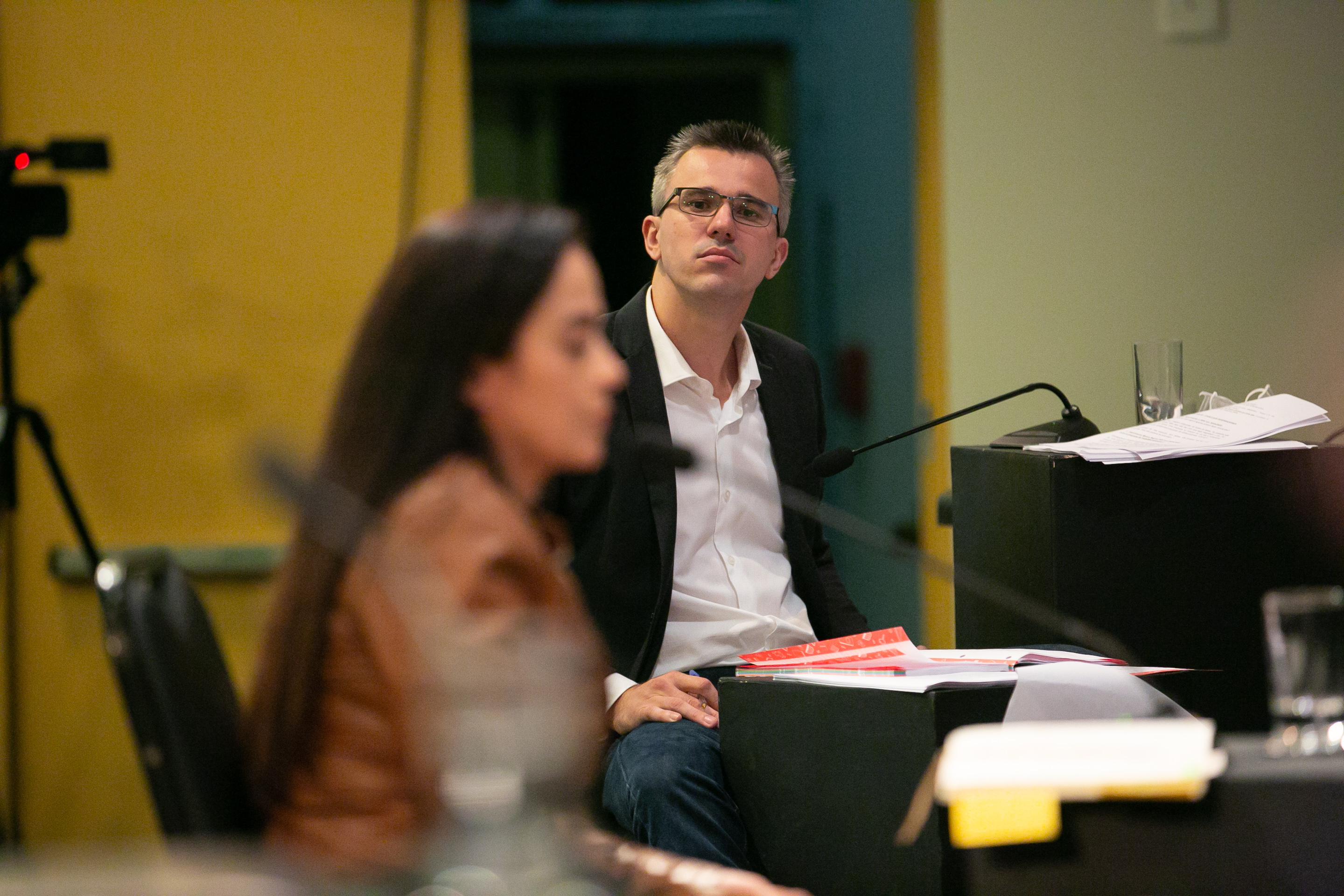 Servidora Marcia Pauli e ex-secretário da Casa Civil, Douglas Borba