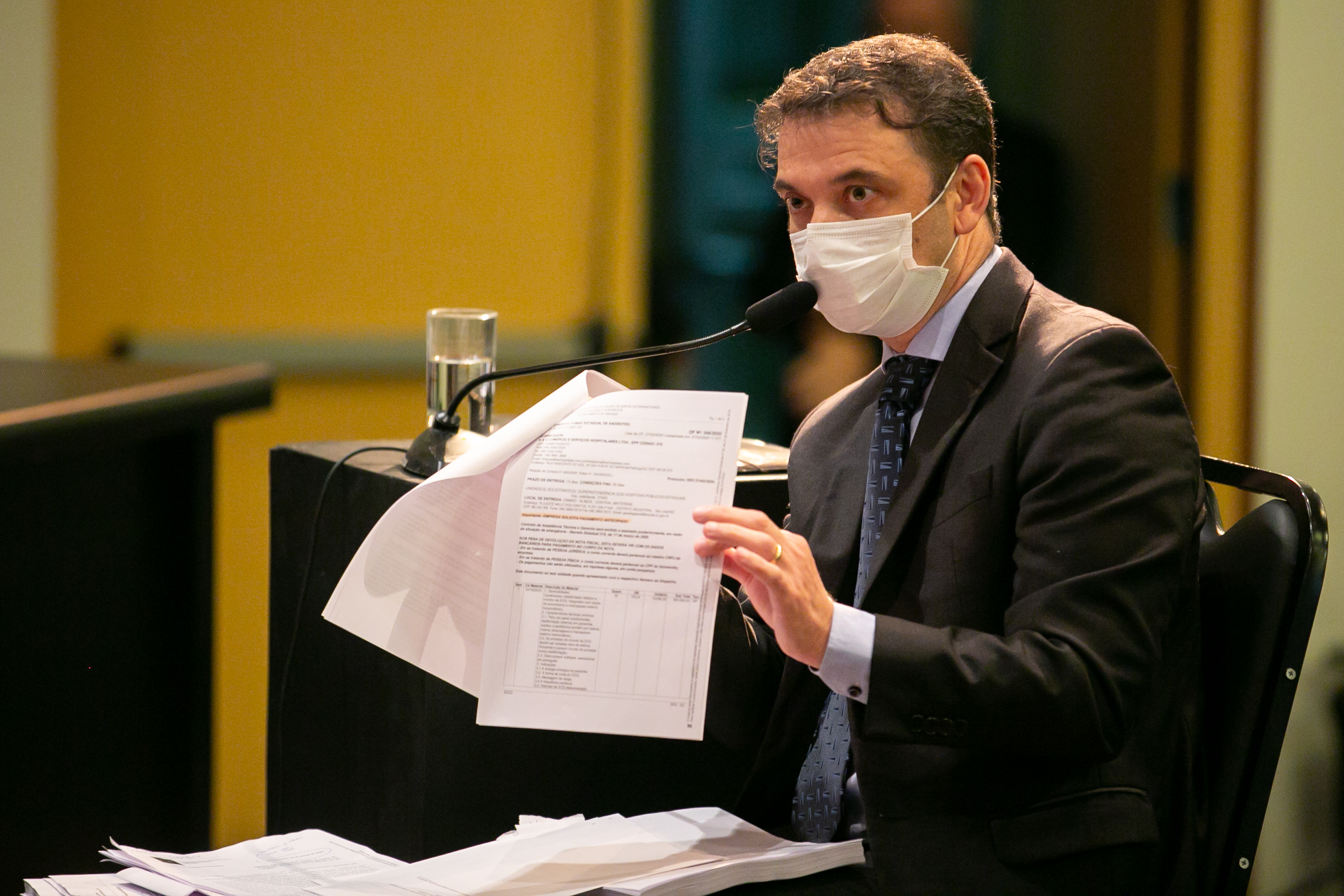 Ex-secretário de Estado da Saúde, Helton Zeferino