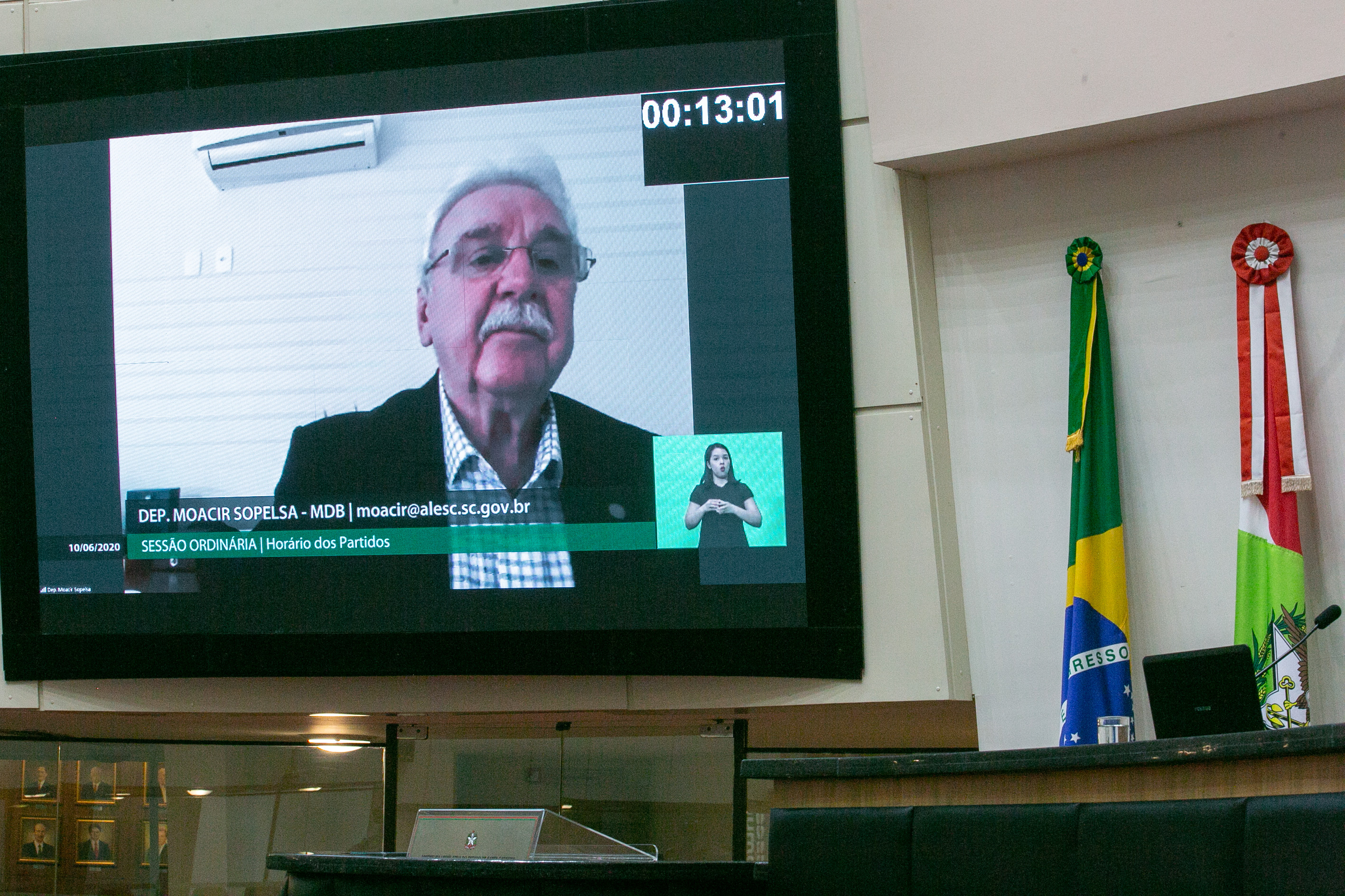 Deputado Moacir Sopelsa (MDB)