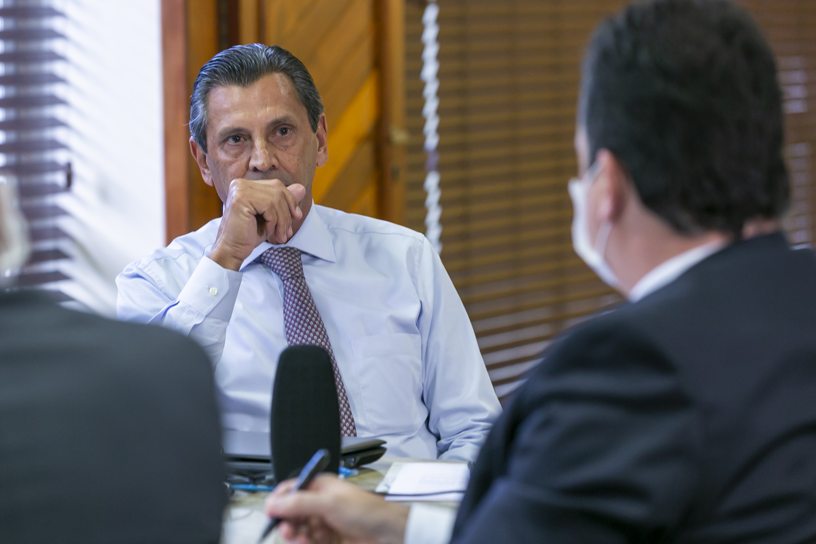 REUNIÃO NA PRESIDÊNCIA – Mesa Diretora Discute Recursos para Atingidos pelo Ciclone Bomba