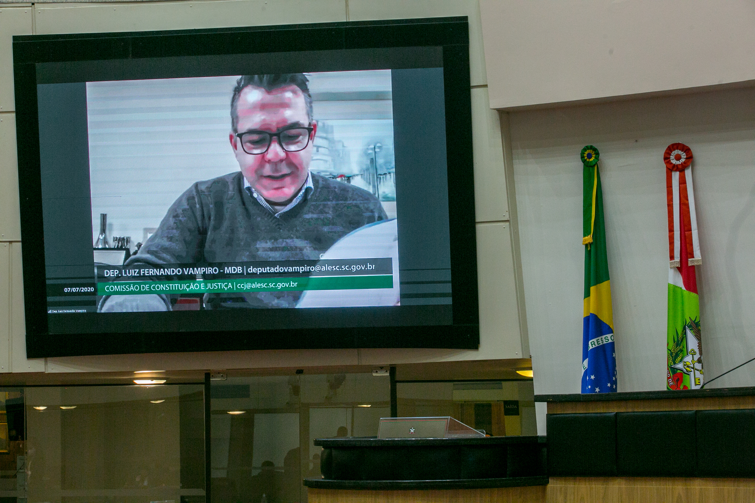 Deputado Luiz Fernando Vampiro (MDB)