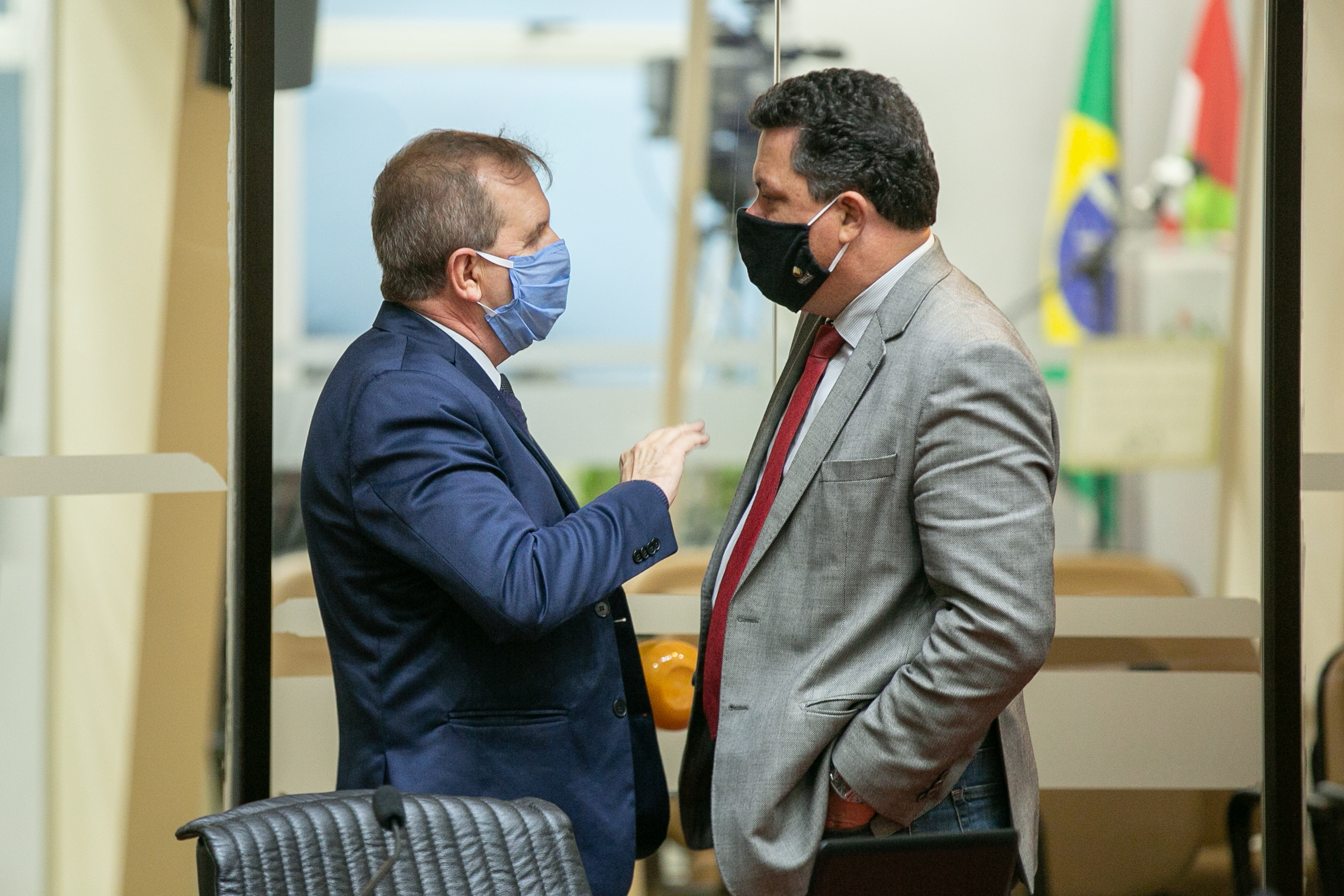 Deputado Maurício Eskudlark (PL) e Deputado Ivan Naatz (PL)