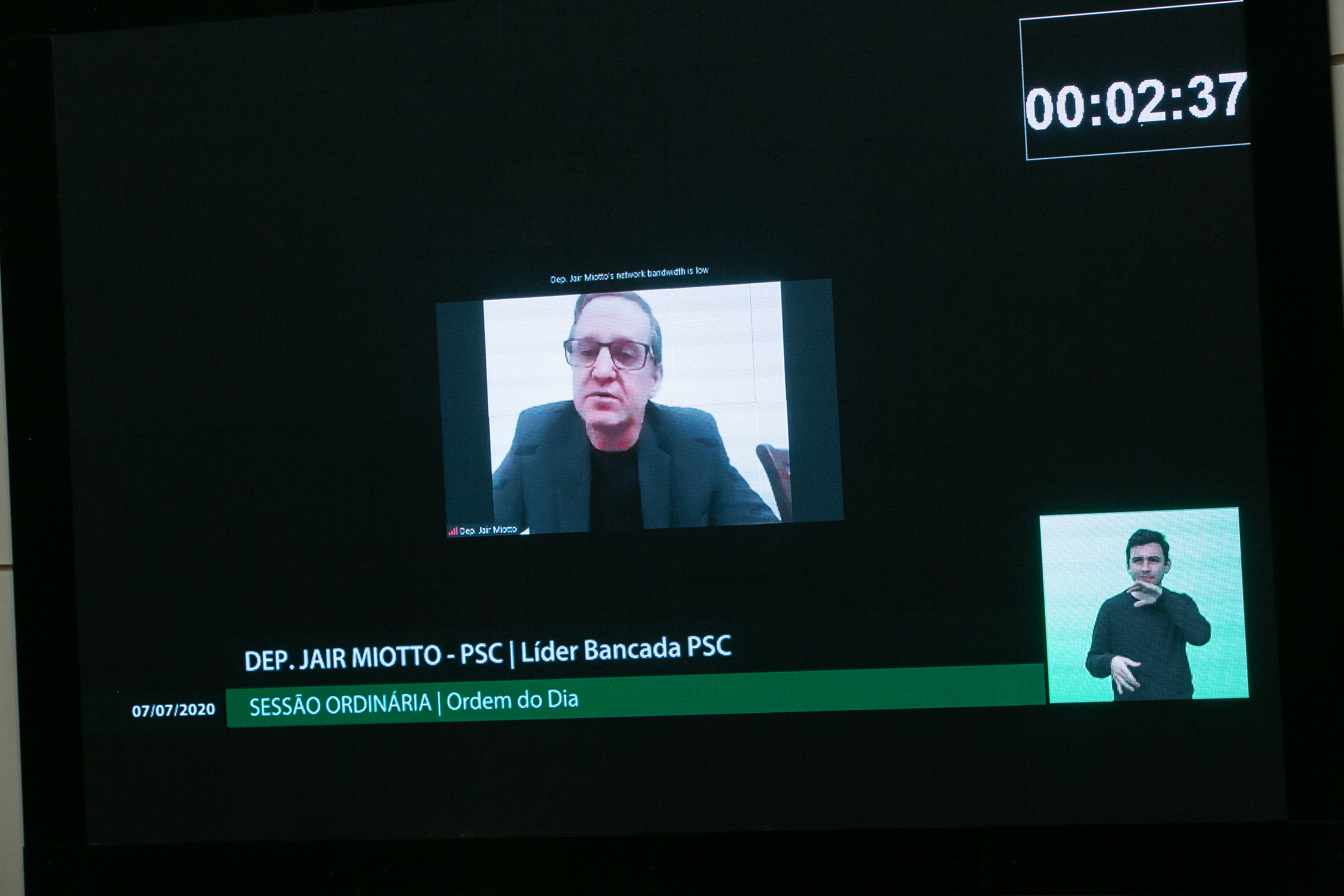 Deputado Jair Miotto (PSC)