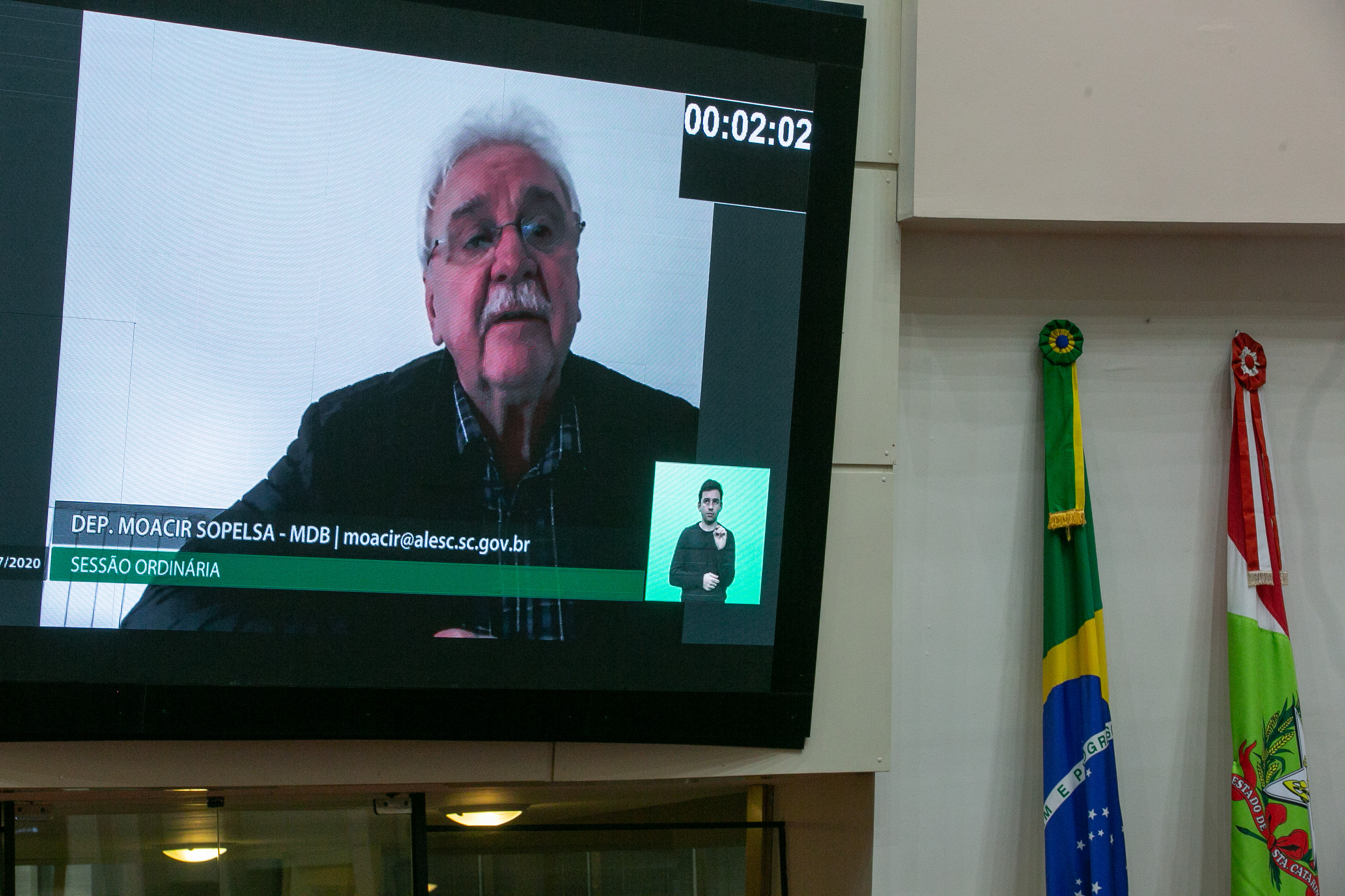 Deputado Moacir Sopelsa (MDB)