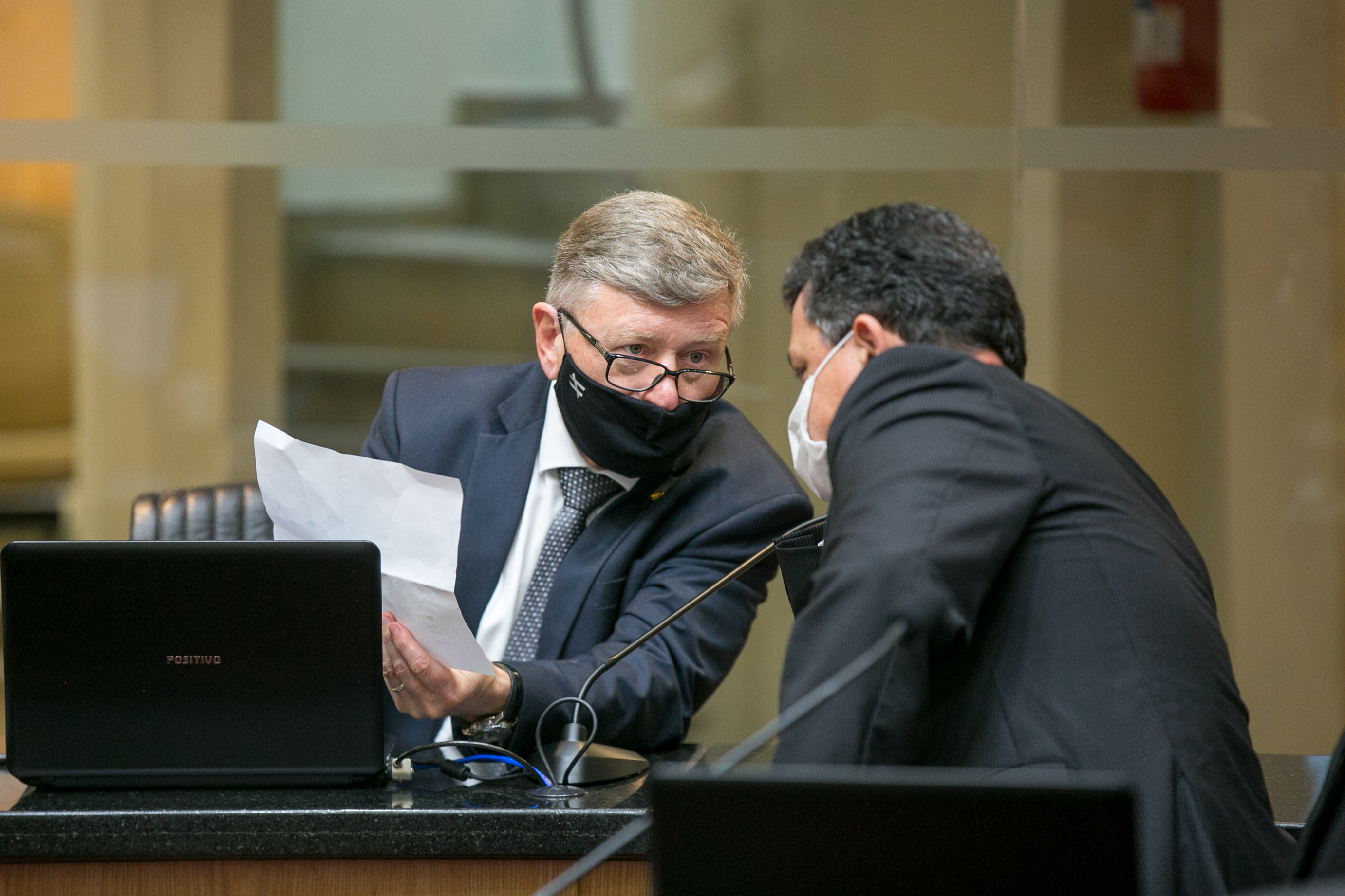 Deputado Milton Hobus (PSD) e Deputado Ivan Naatz (PL)