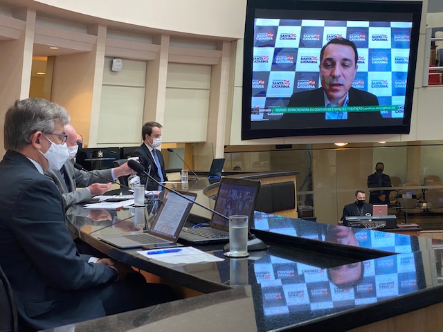 Reunião Extraordinária do CFT - Participação do Governador Carlos Moisés